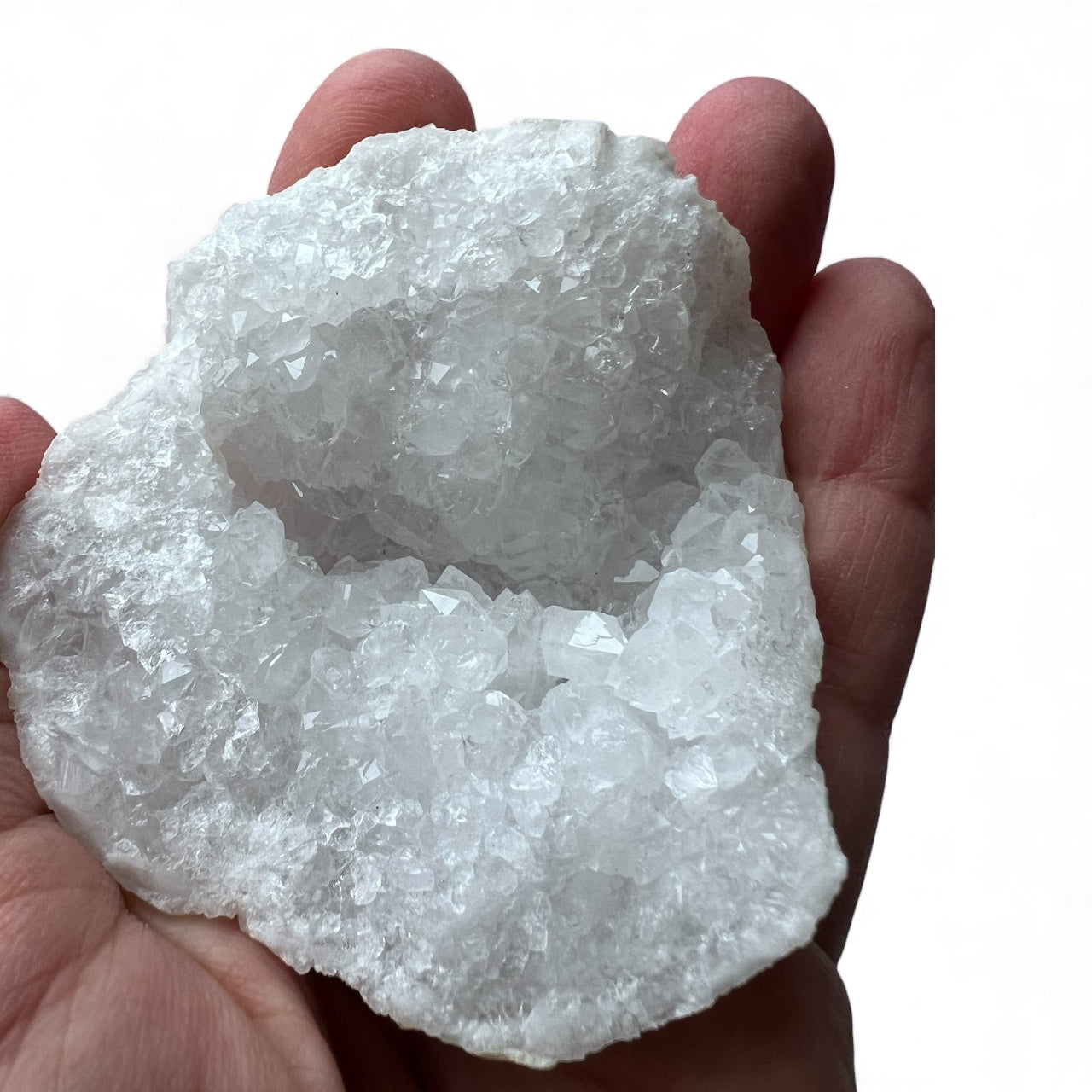 Clear Quartz Geode Pair - Morocco