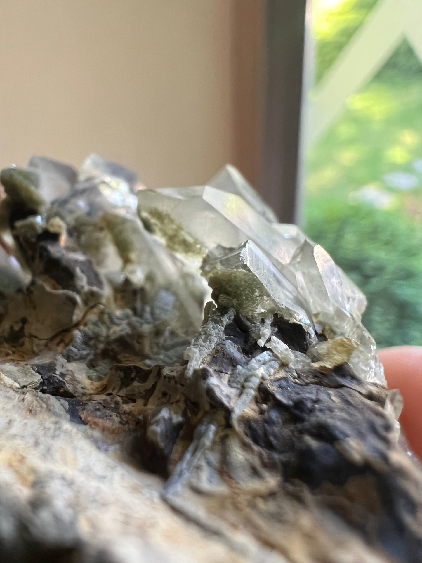 Himalayan Phantom Quartz with Chlorite