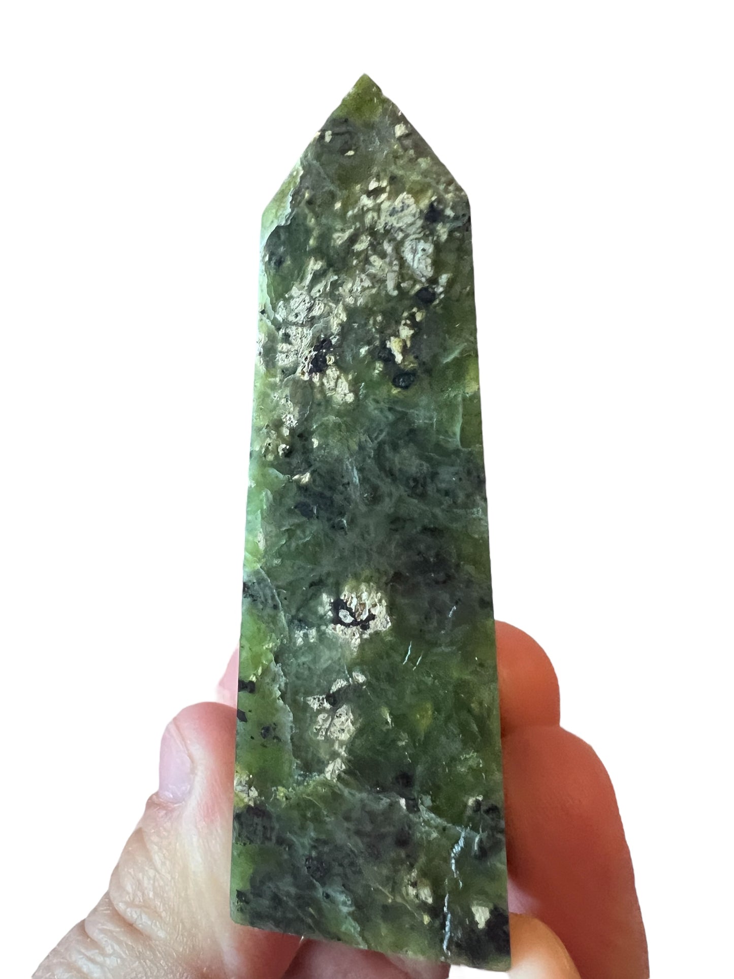 Nephrite Jade Tower from Peru
