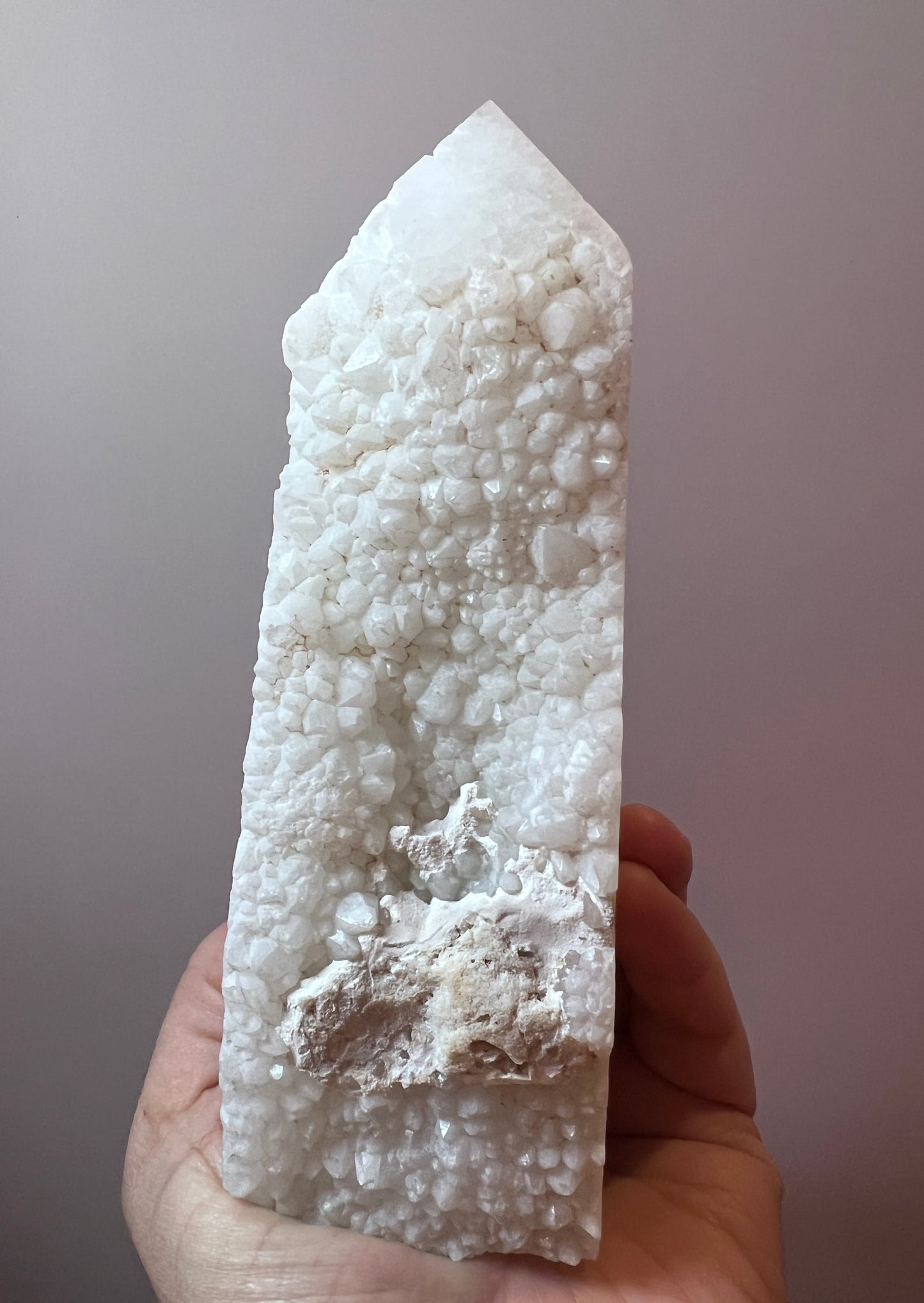 Agate, Calcite & Quartz Fusion Tower - Brazil