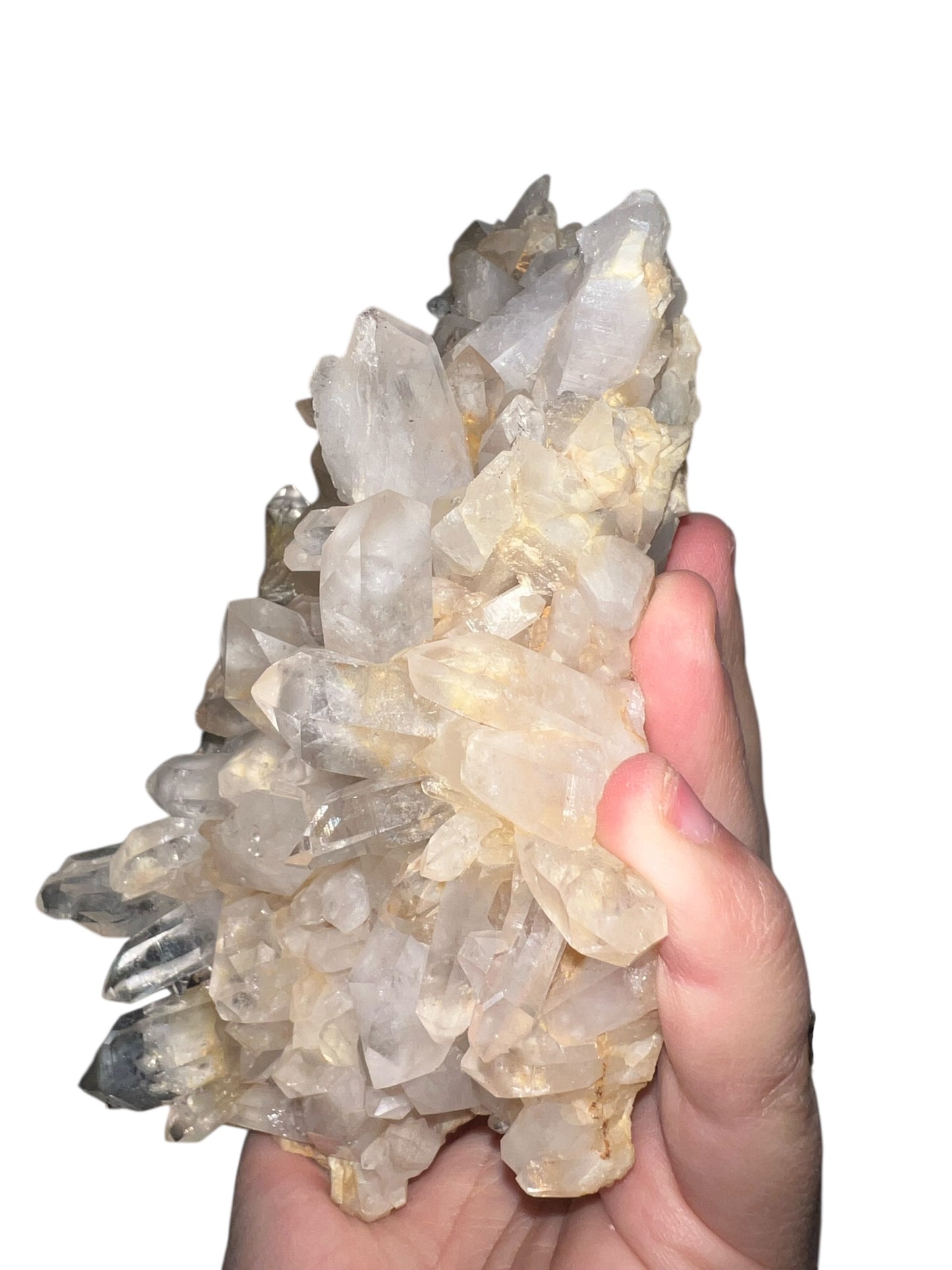 Golden Healer Quartz Cluster - Brazil