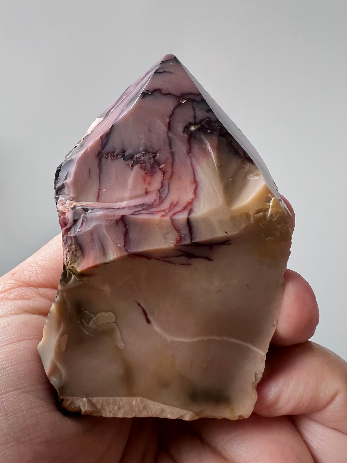 Mookaite Jasper Polished Point - Australia