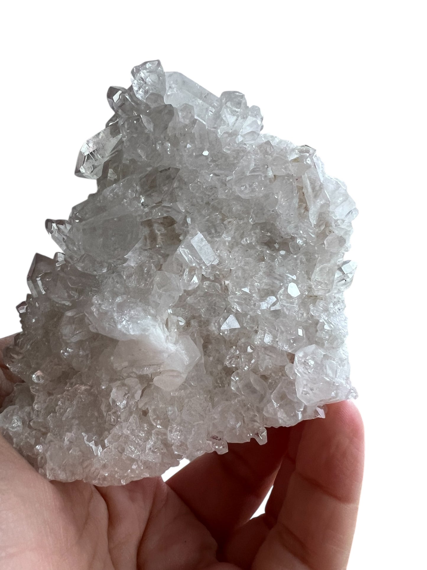 Double-Sided Clear Quartz Cluster - Brazil