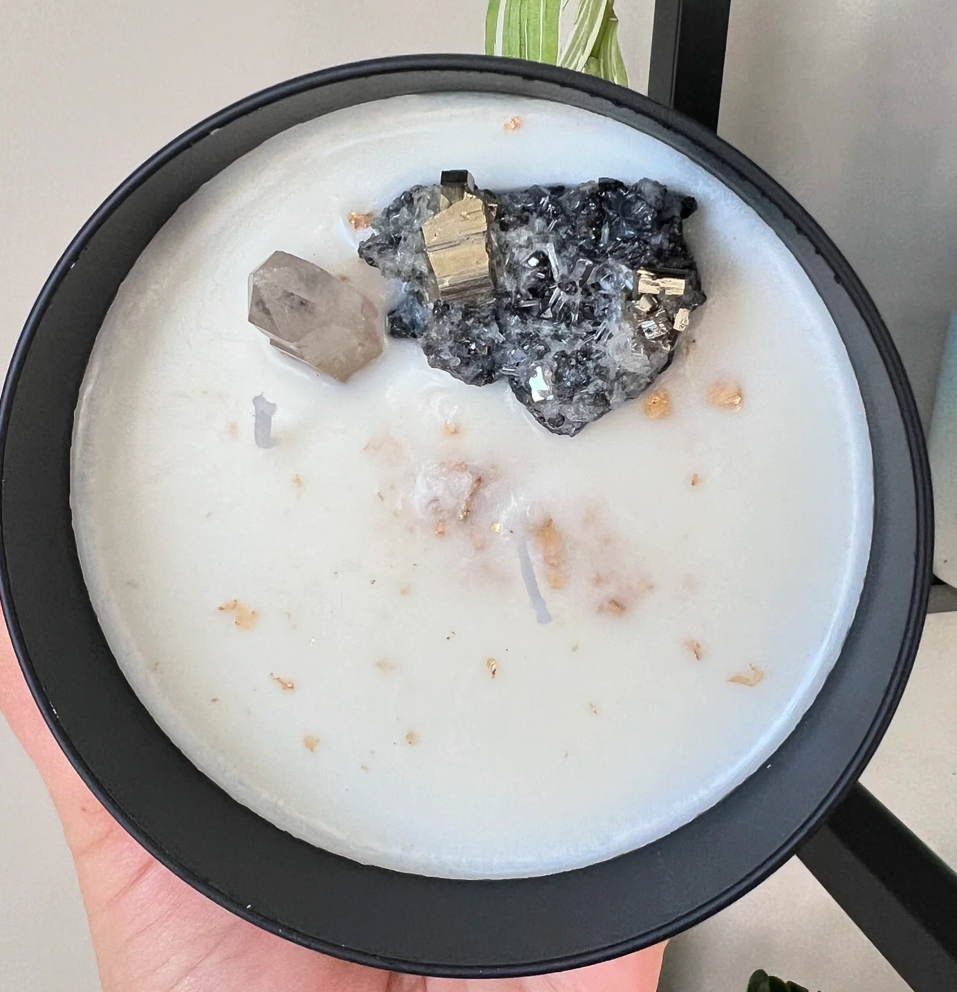 Forest Alchemy Crystal Candle | Juniper • Pine • Patchouli • Eucalyptus