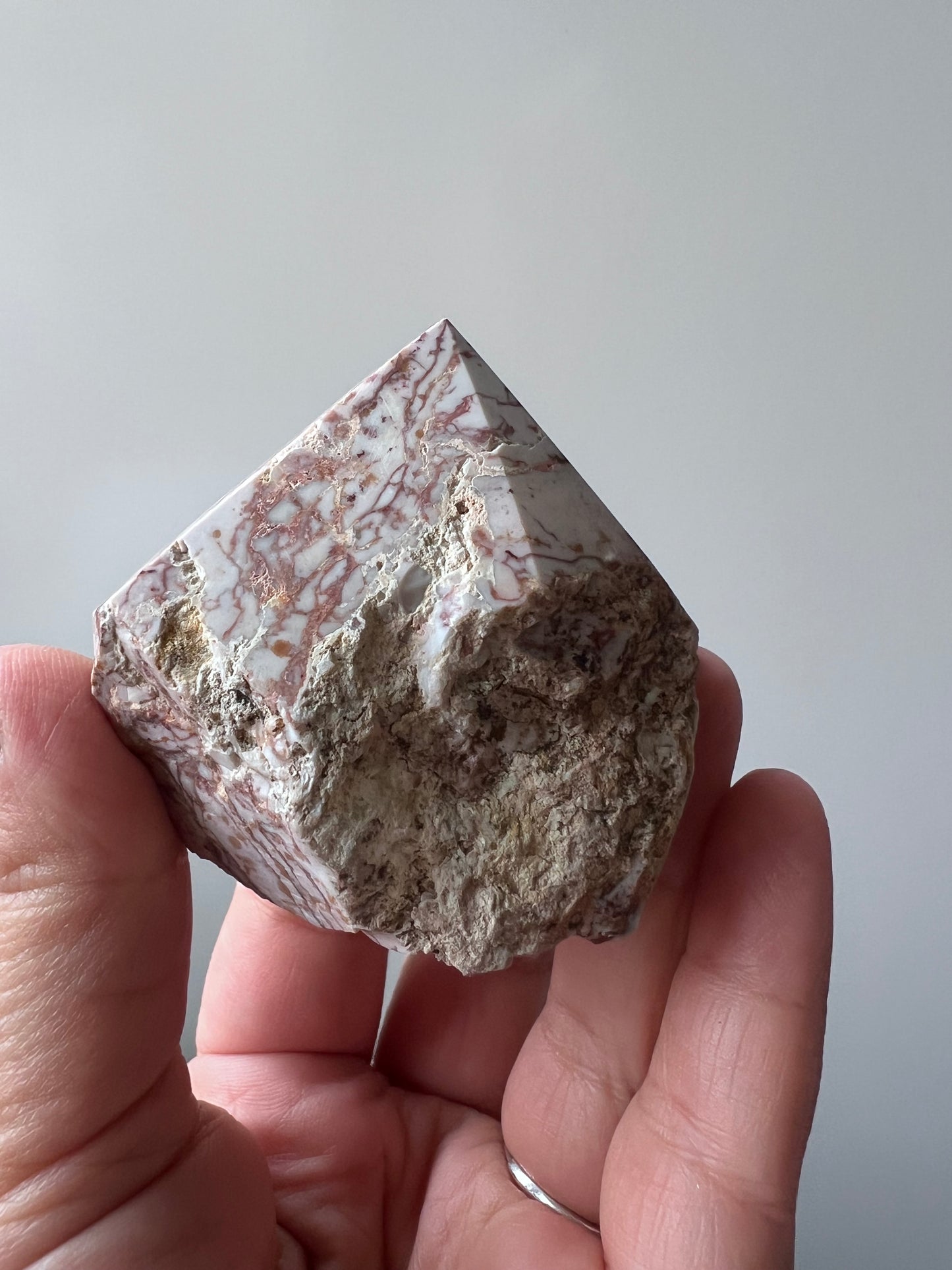 Zebra Jasper Cut-Base Polished Point – South Africa