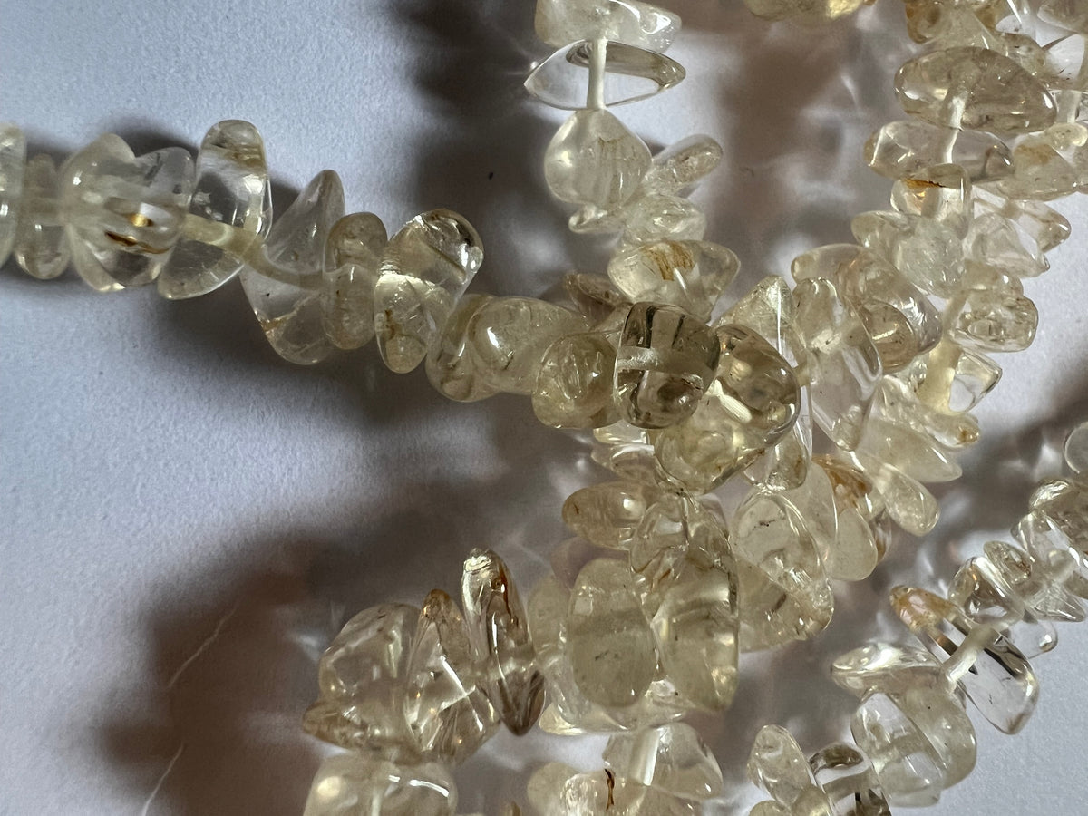 Citrine Chip Necklace