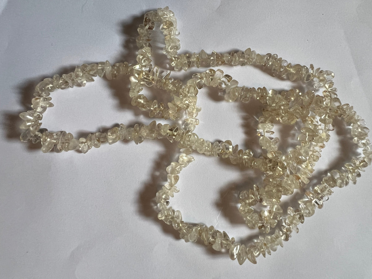 Citrine Chip Necklace