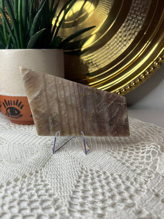 Moonstone + Sunstone Slab - Raven + Sage
