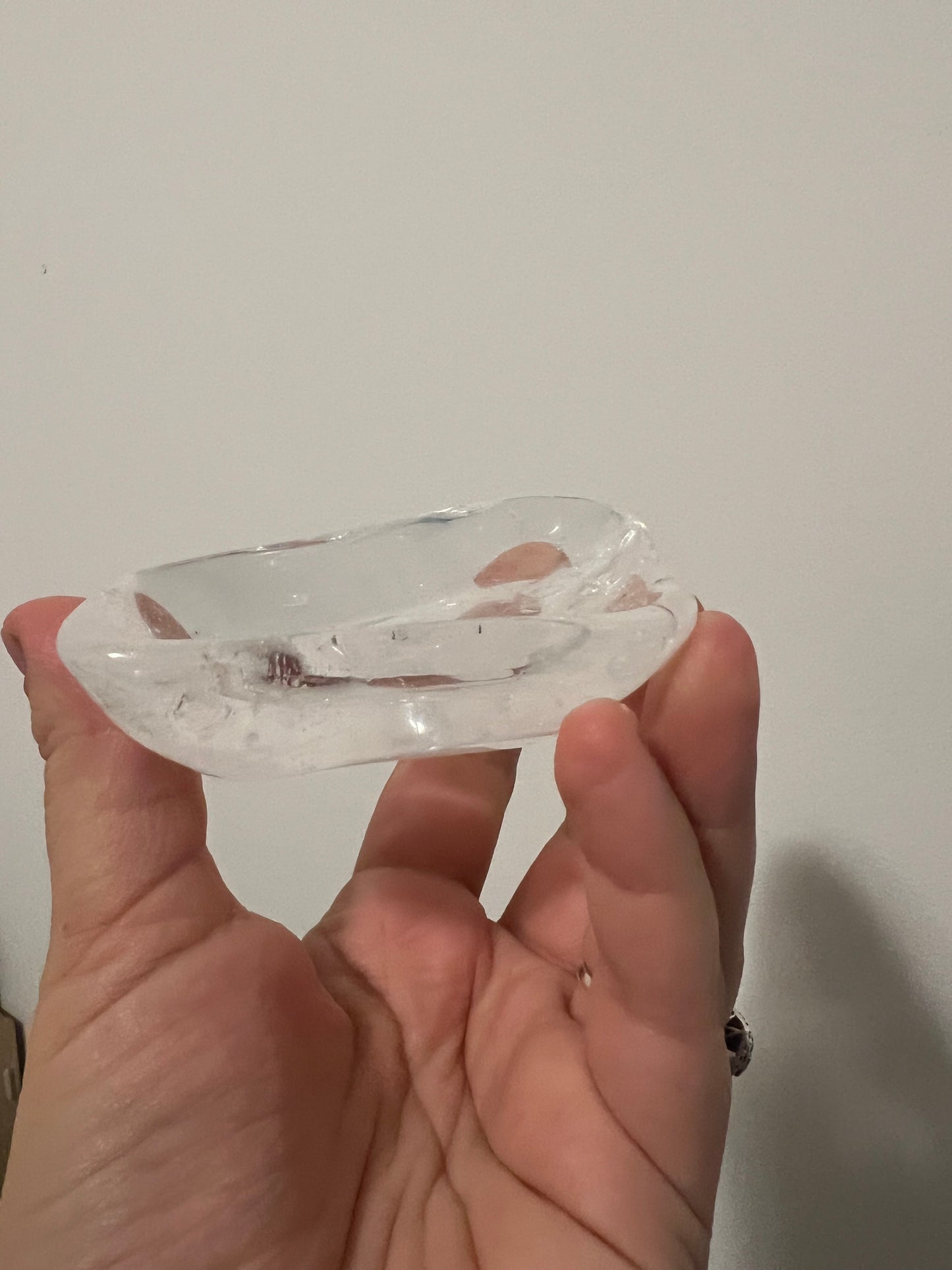 Clear Quartz Dish — Charging & Cleansing Bowl