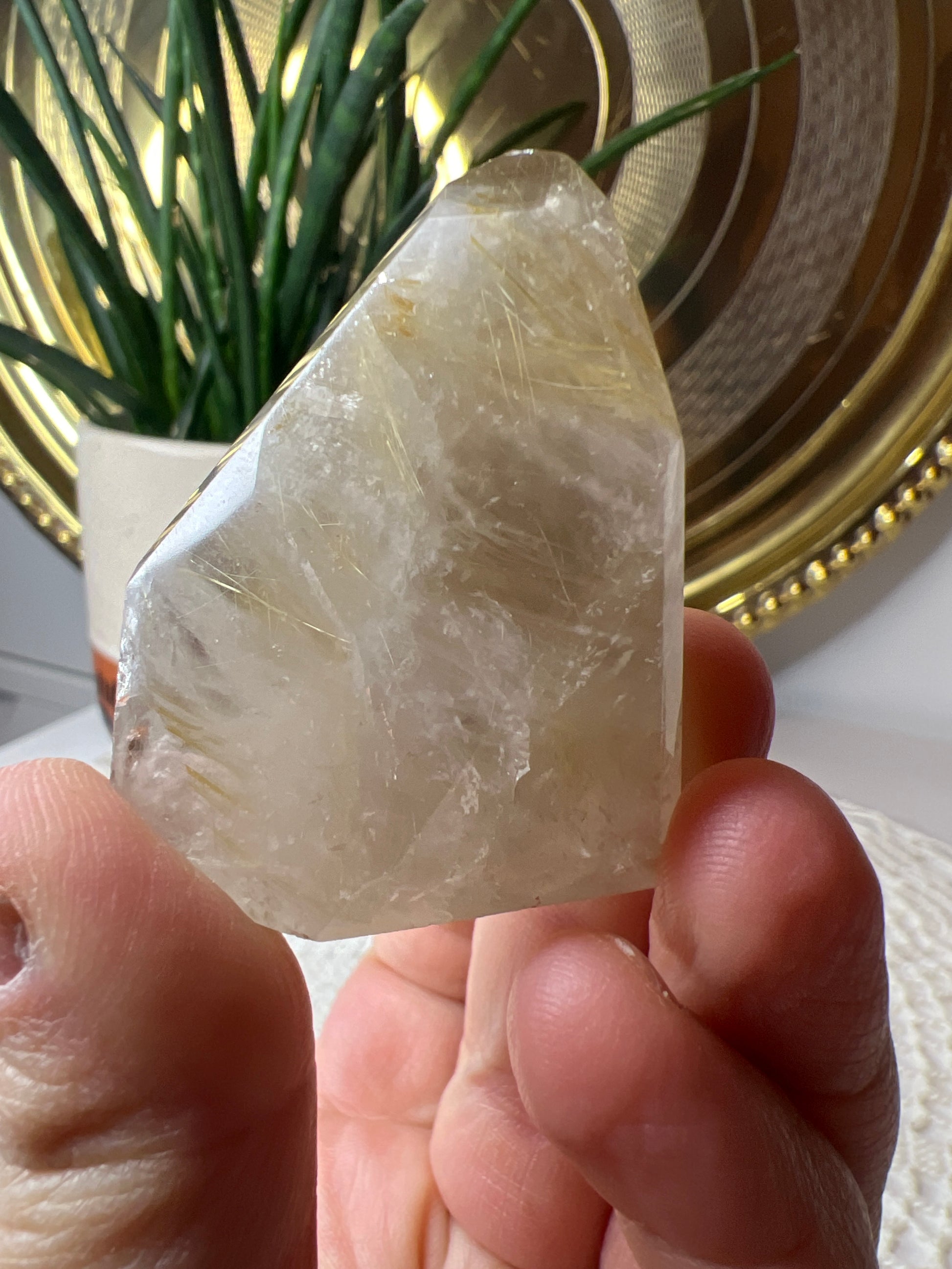 Ruitilated Quartz Gusher - Raven + Sage