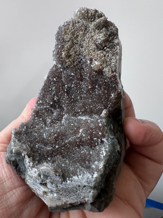 High-Grade Black Amethyst Cluster - Uruguay
