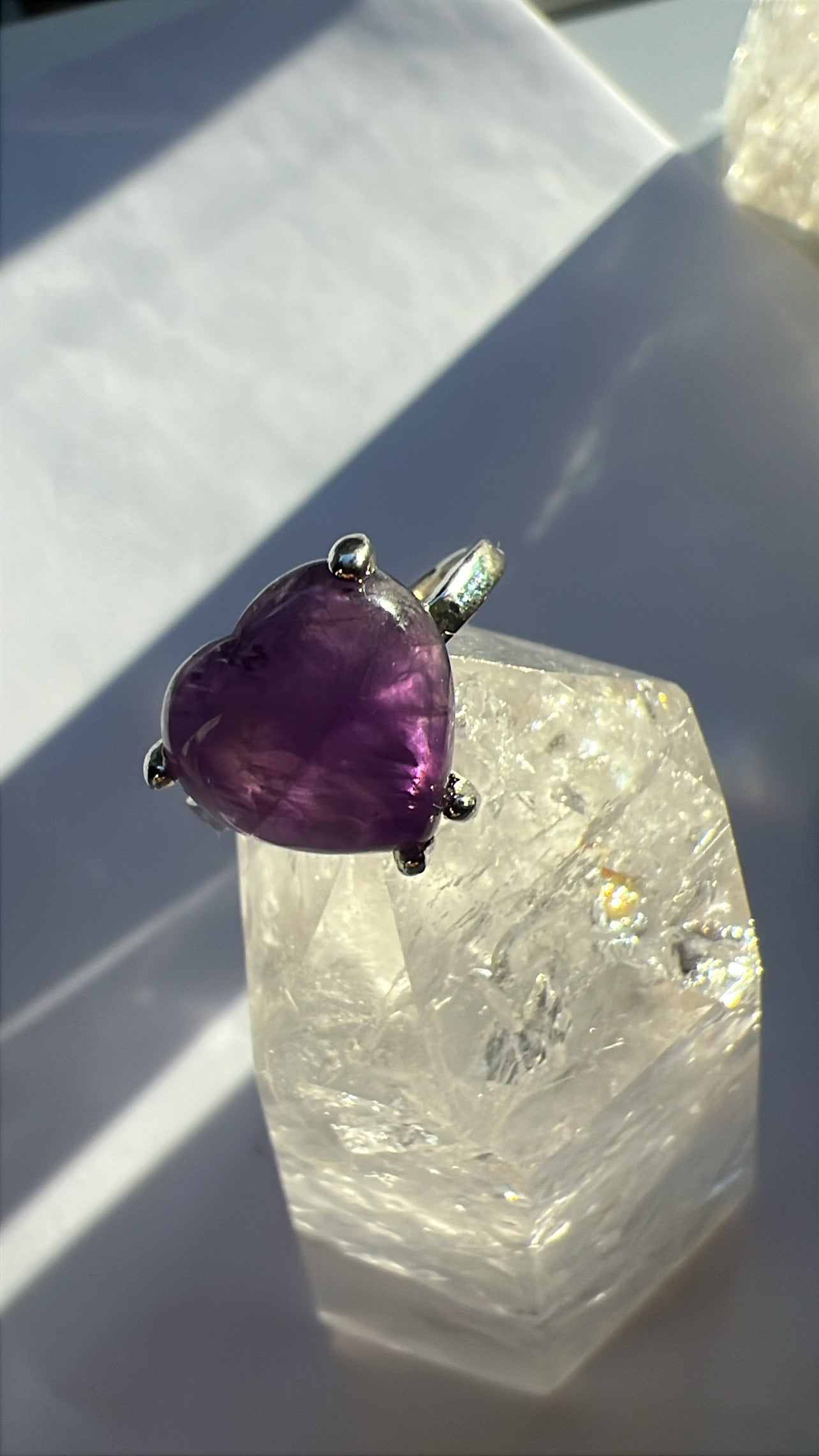 Amethyst S925 Ring - Size 7