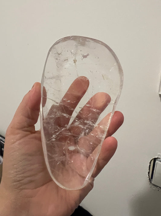 Clear Quartz Dish — Charging & Cleansing Bowl