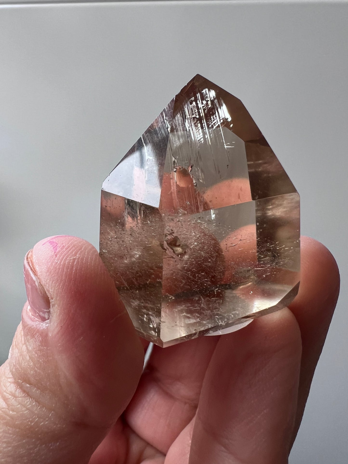 High-Quality Natural Citrine Point - Brazil