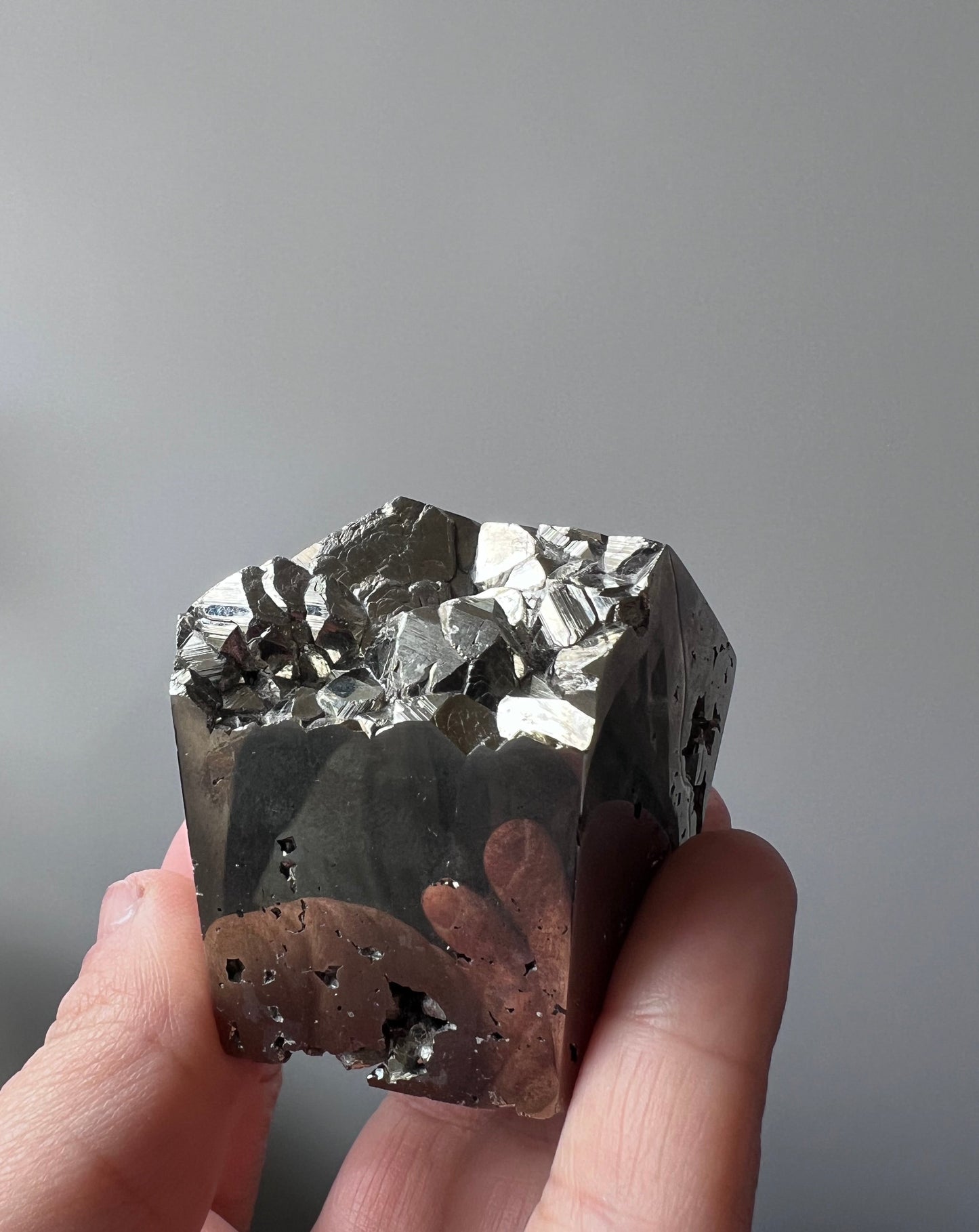 High-Grade Pyrite Cluster -Peru