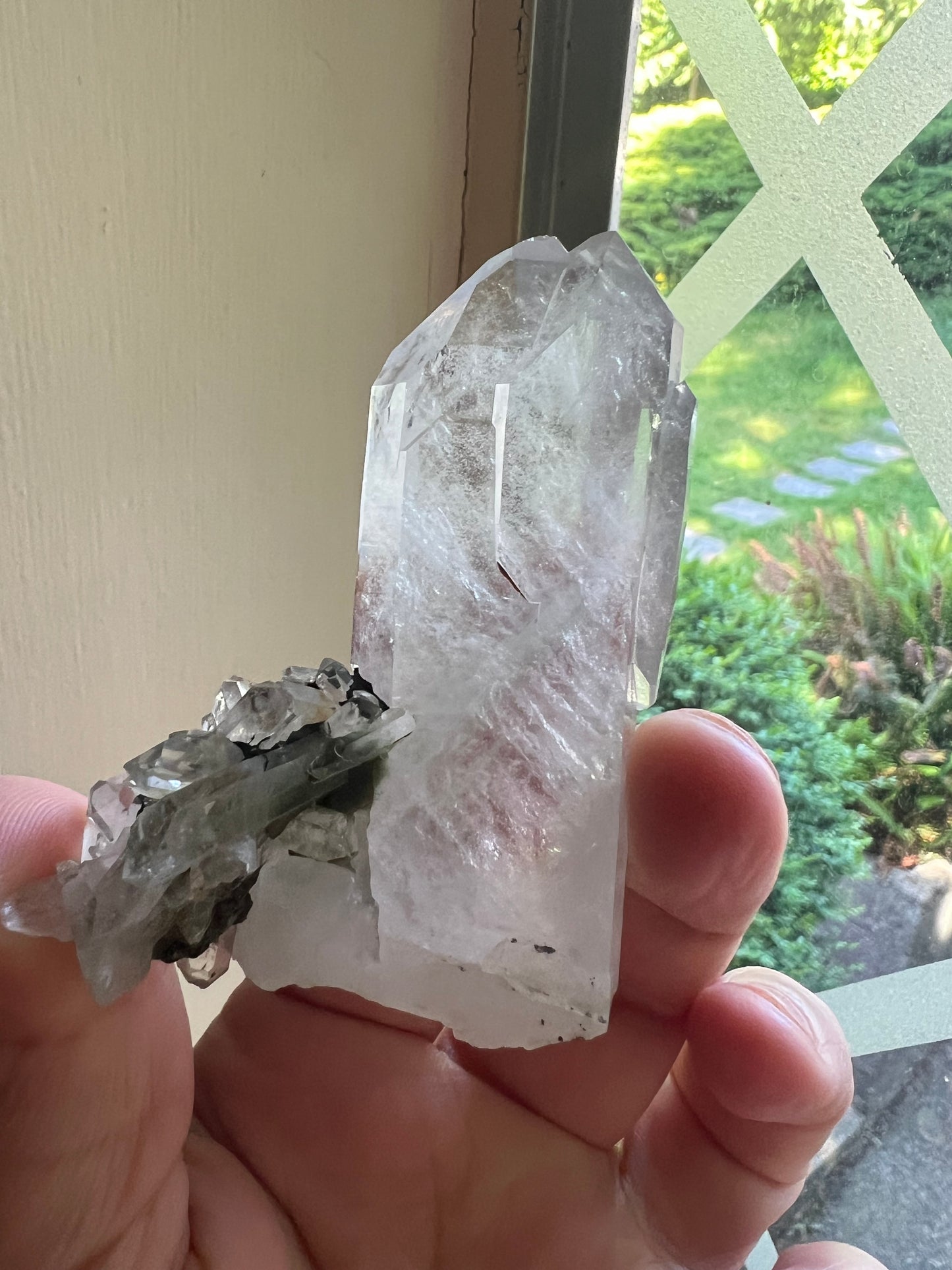 Himalayan Phantom Quartz with Chlorite