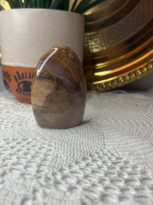 Petrified Wood Freeform - Raven + Sage
