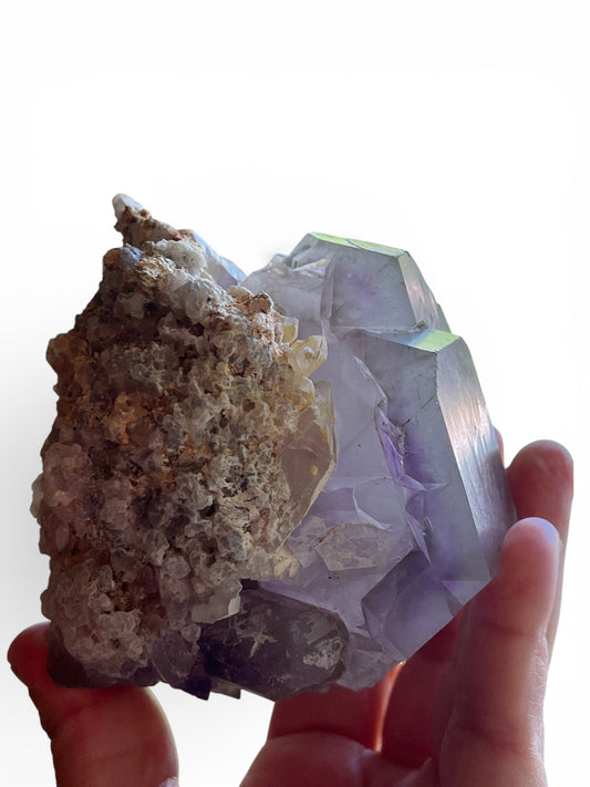 Skeleton Amethyst (Elestial Formation) | Smoky Quartz Inclusion