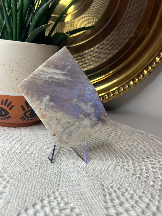 Moonstone + Sunstone Slab - Raven + Sage
