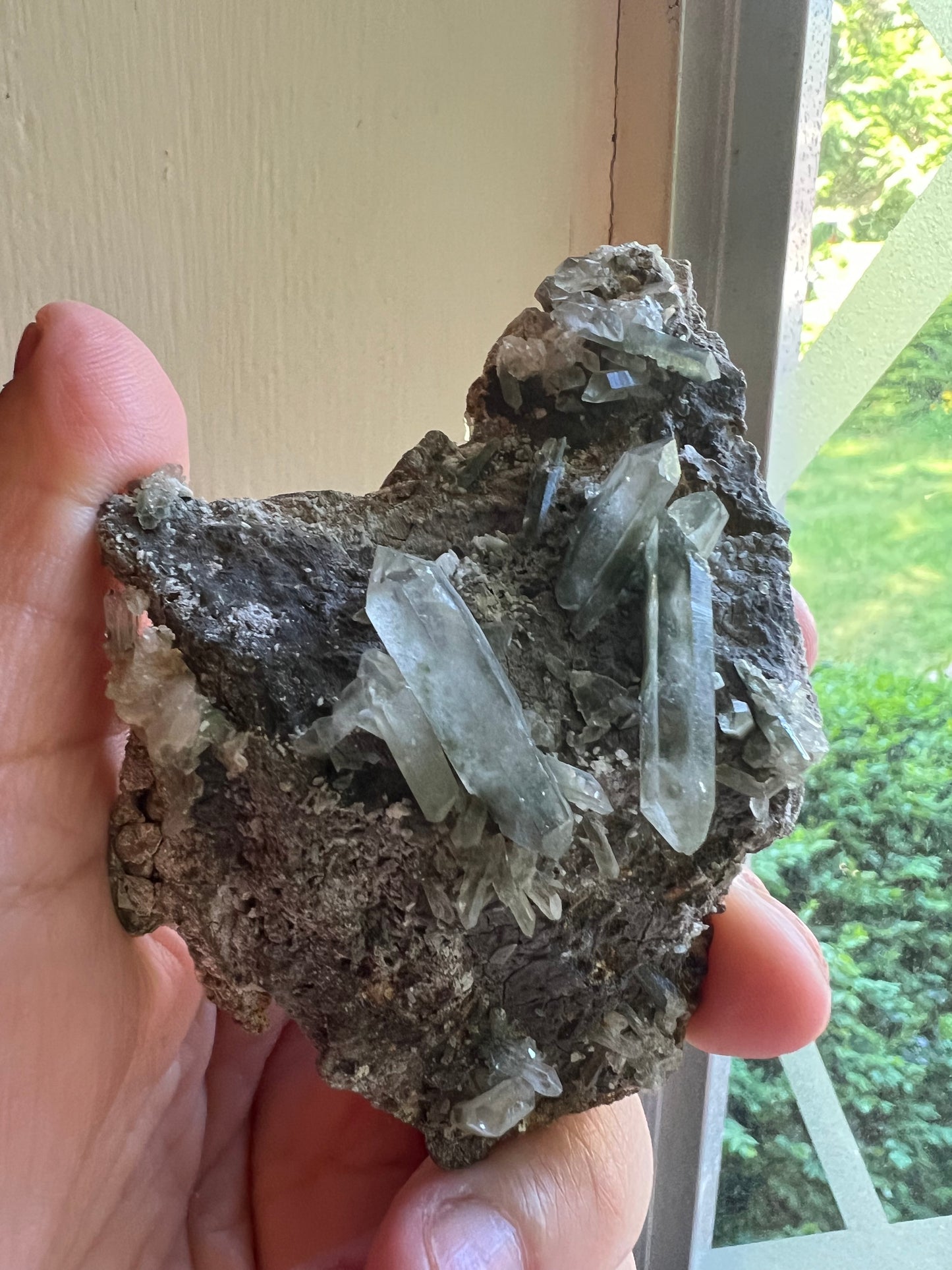 Himalayan Phantom Quartz with Chlorite