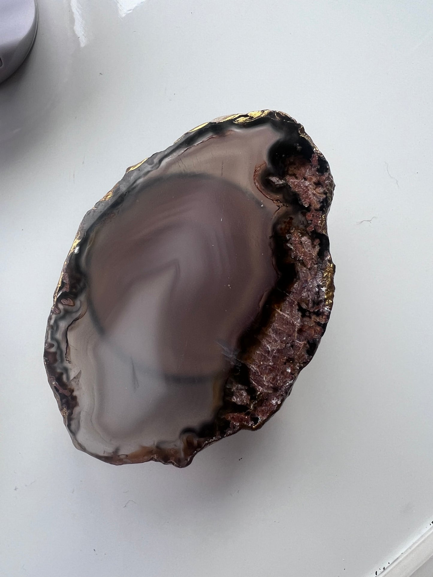 Agate Phone Grip - Handmade