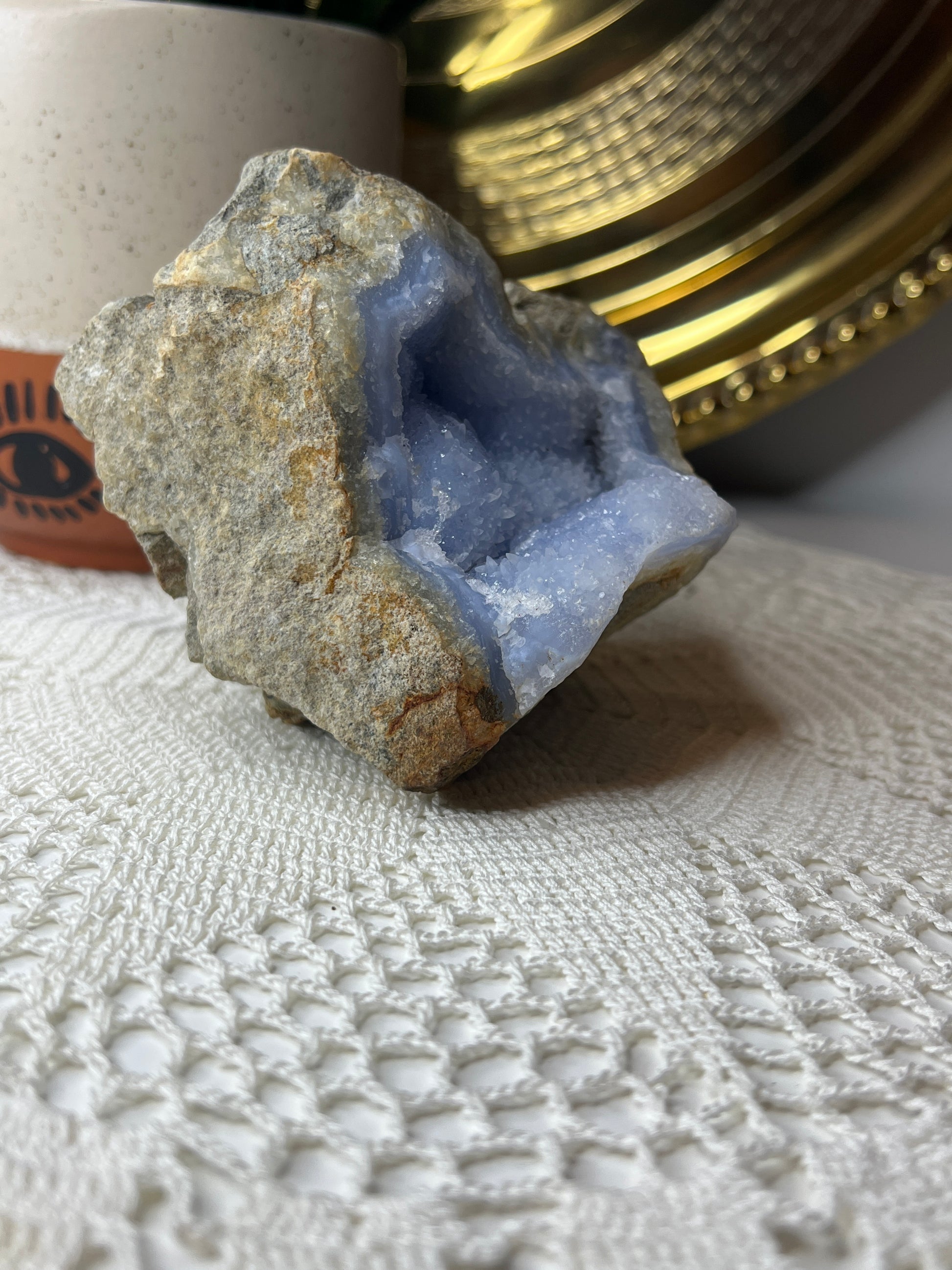 Blue Chalcedony - Raven + Sage