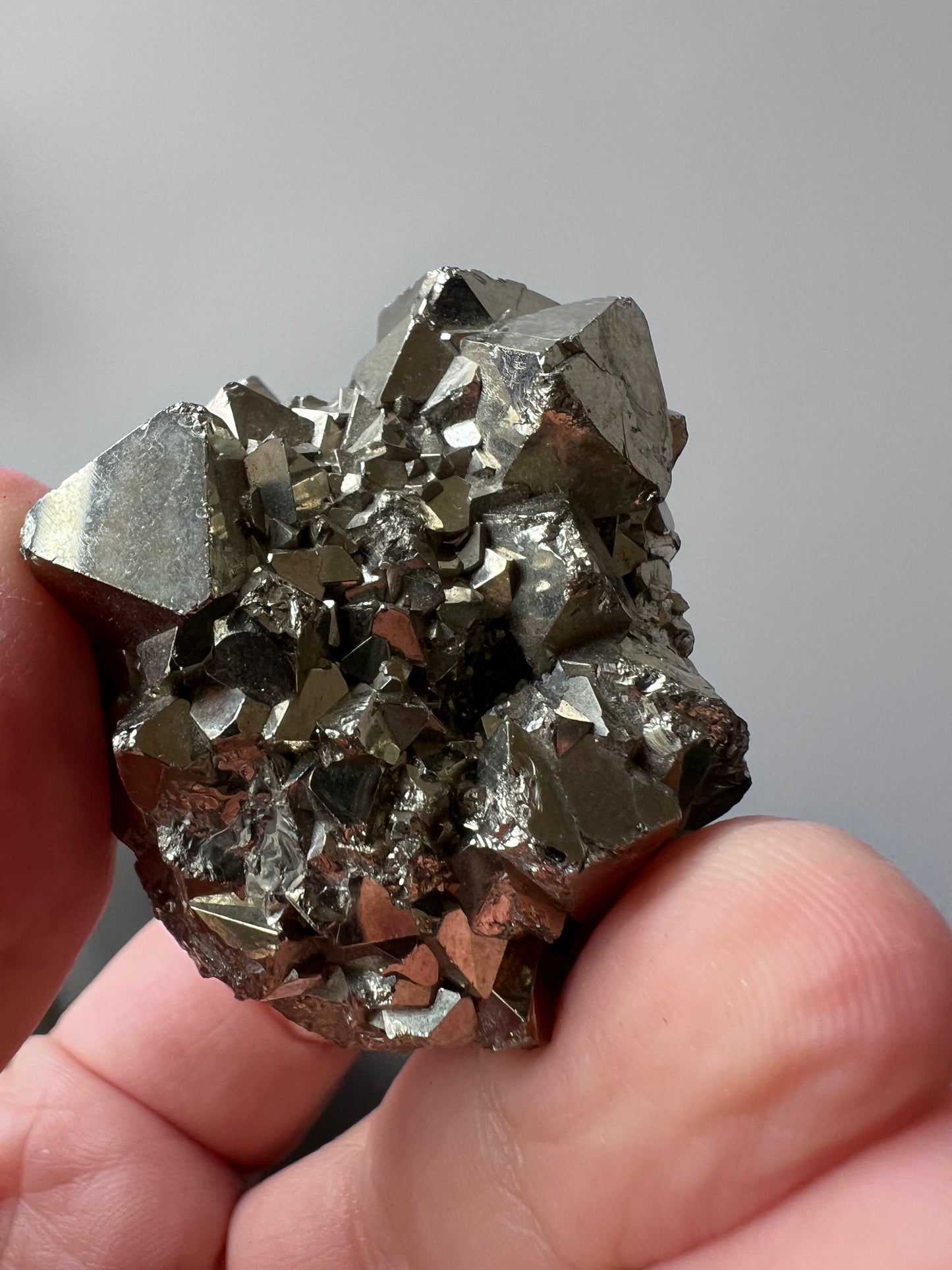 High-Grade Pyrite Cluster -Peru