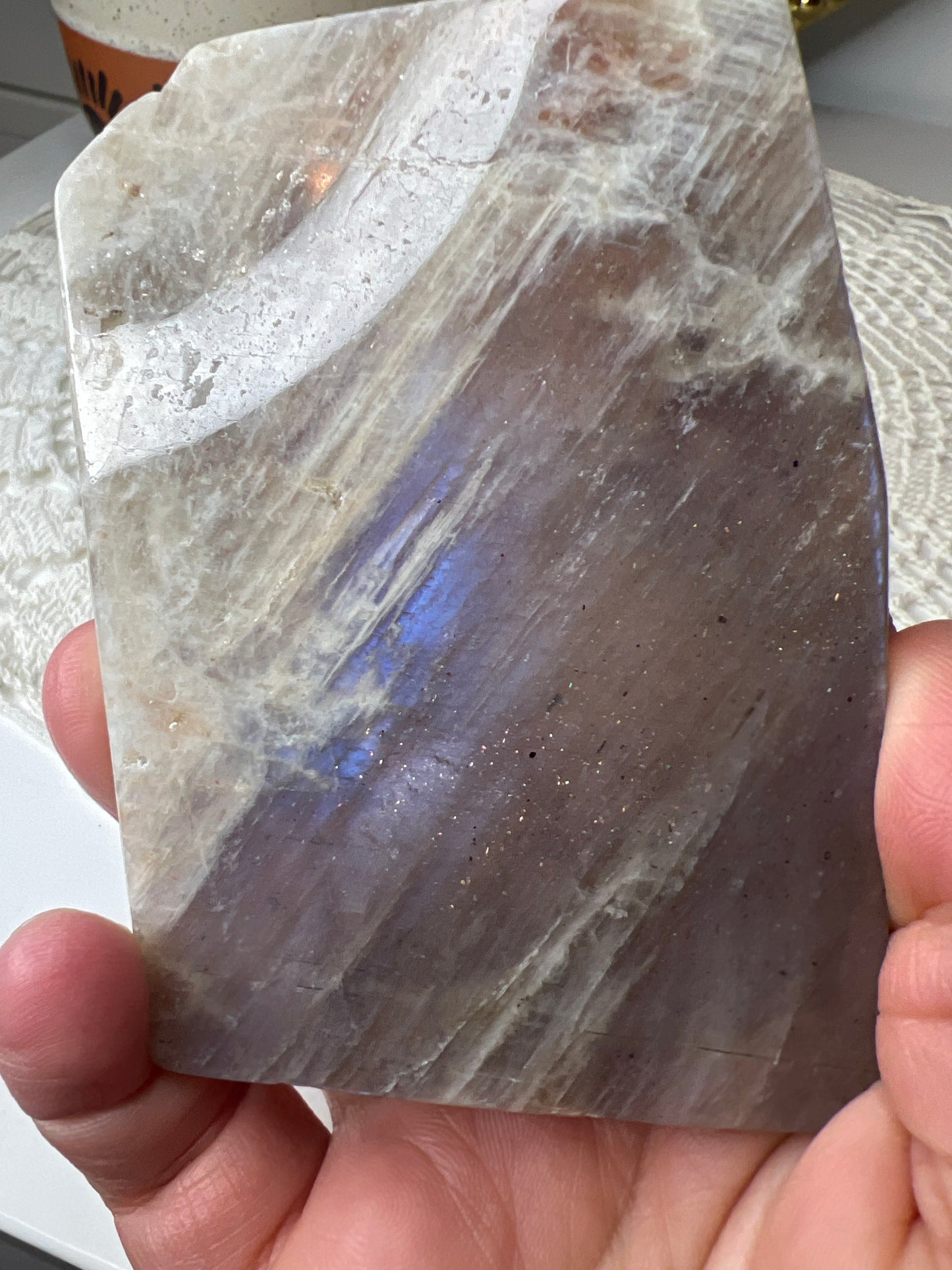 Moonstone + Sunstone Slab - Raven + Sage