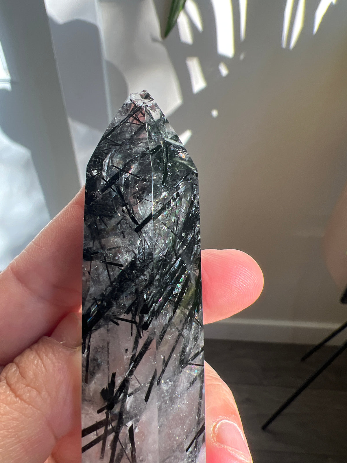 Tourmalated Quartz (imperfect)