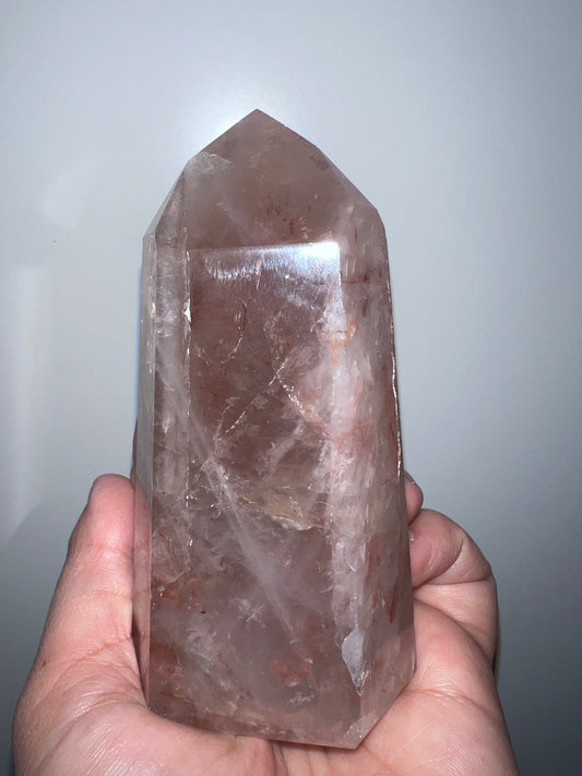 Hematoid (Fire) Quartz Tower