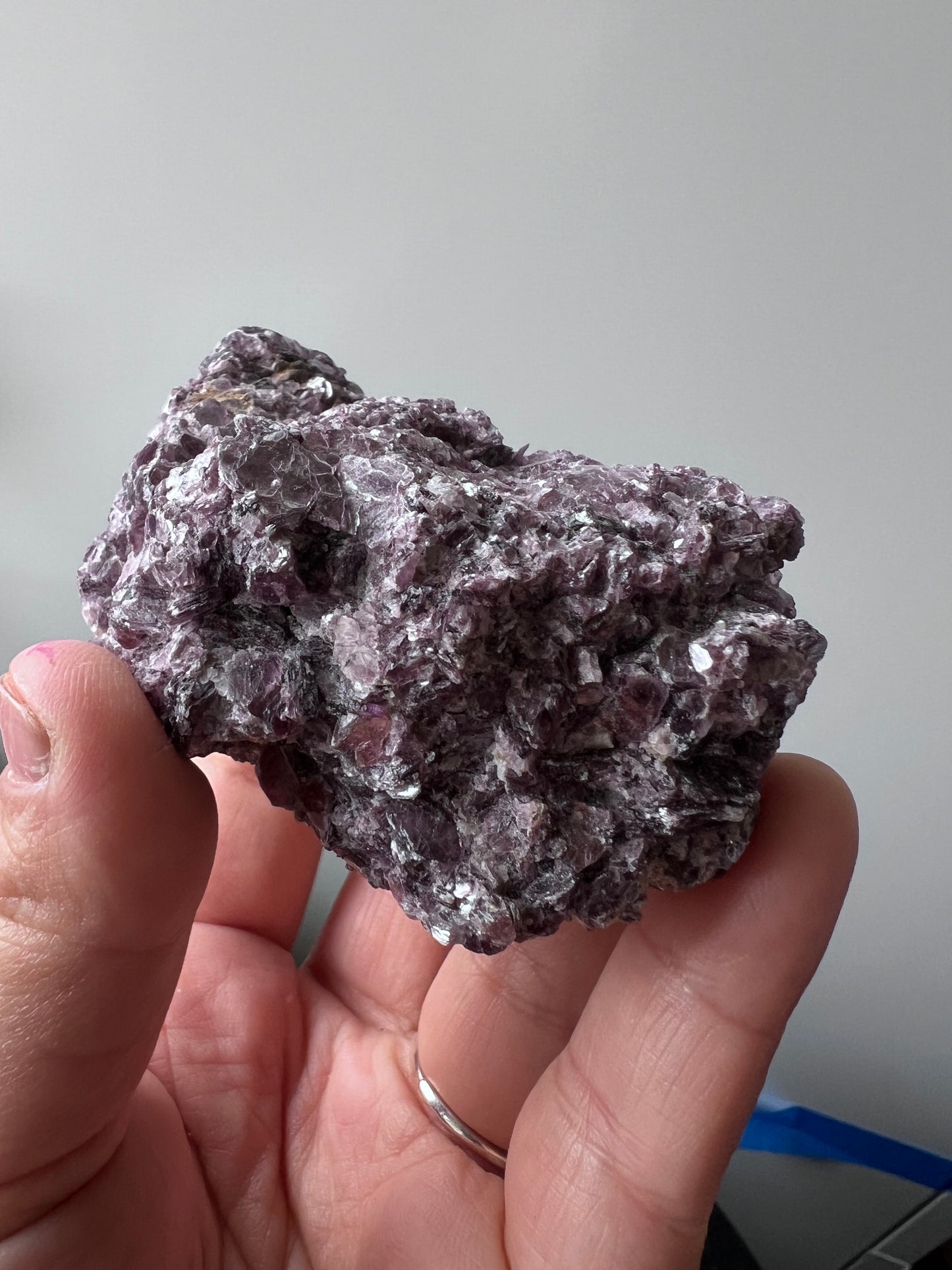 Raw Lepidolite Cluster - Brazil
