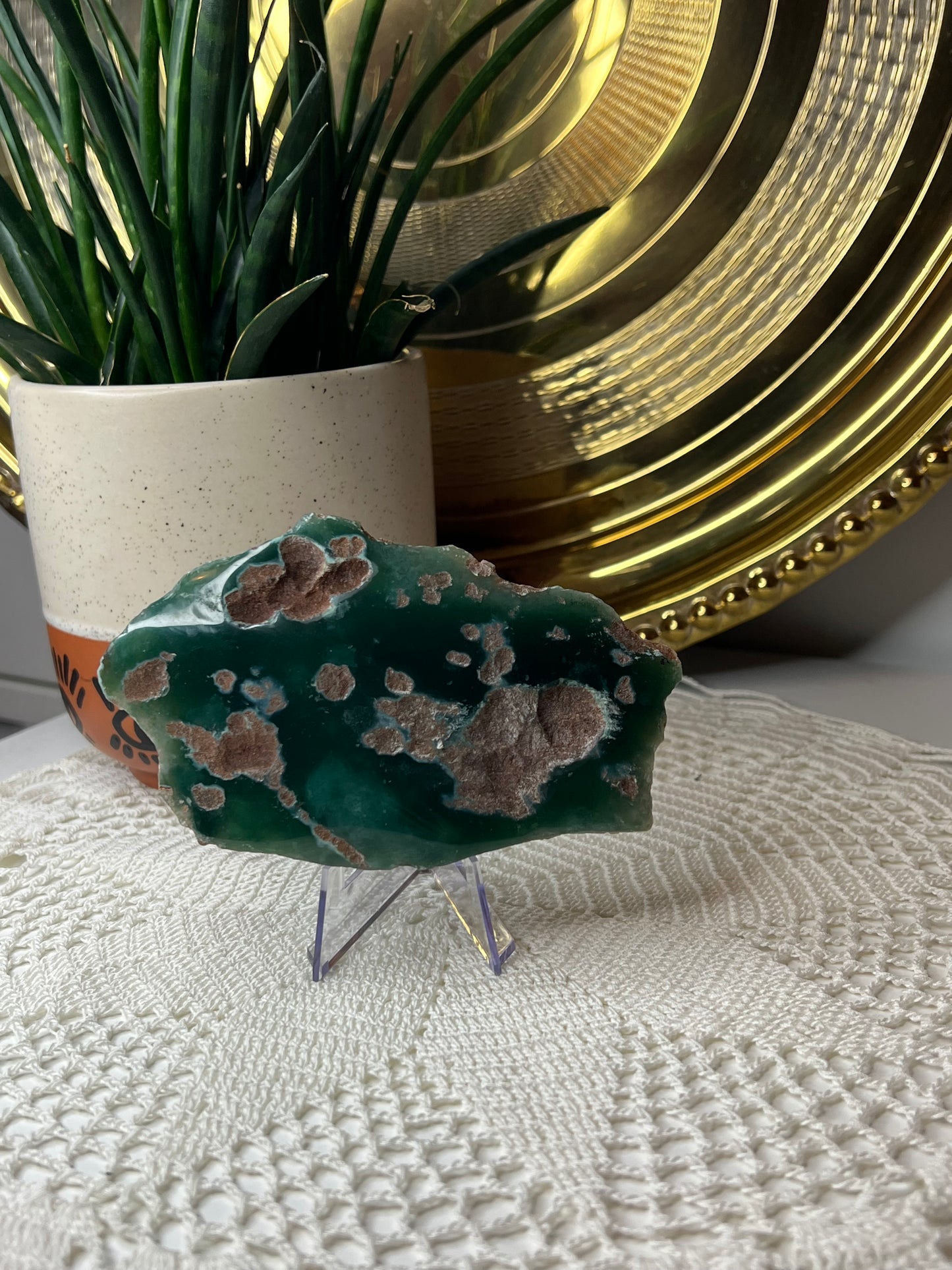 *RARE* Mtorolite Slab - Raven + Sage