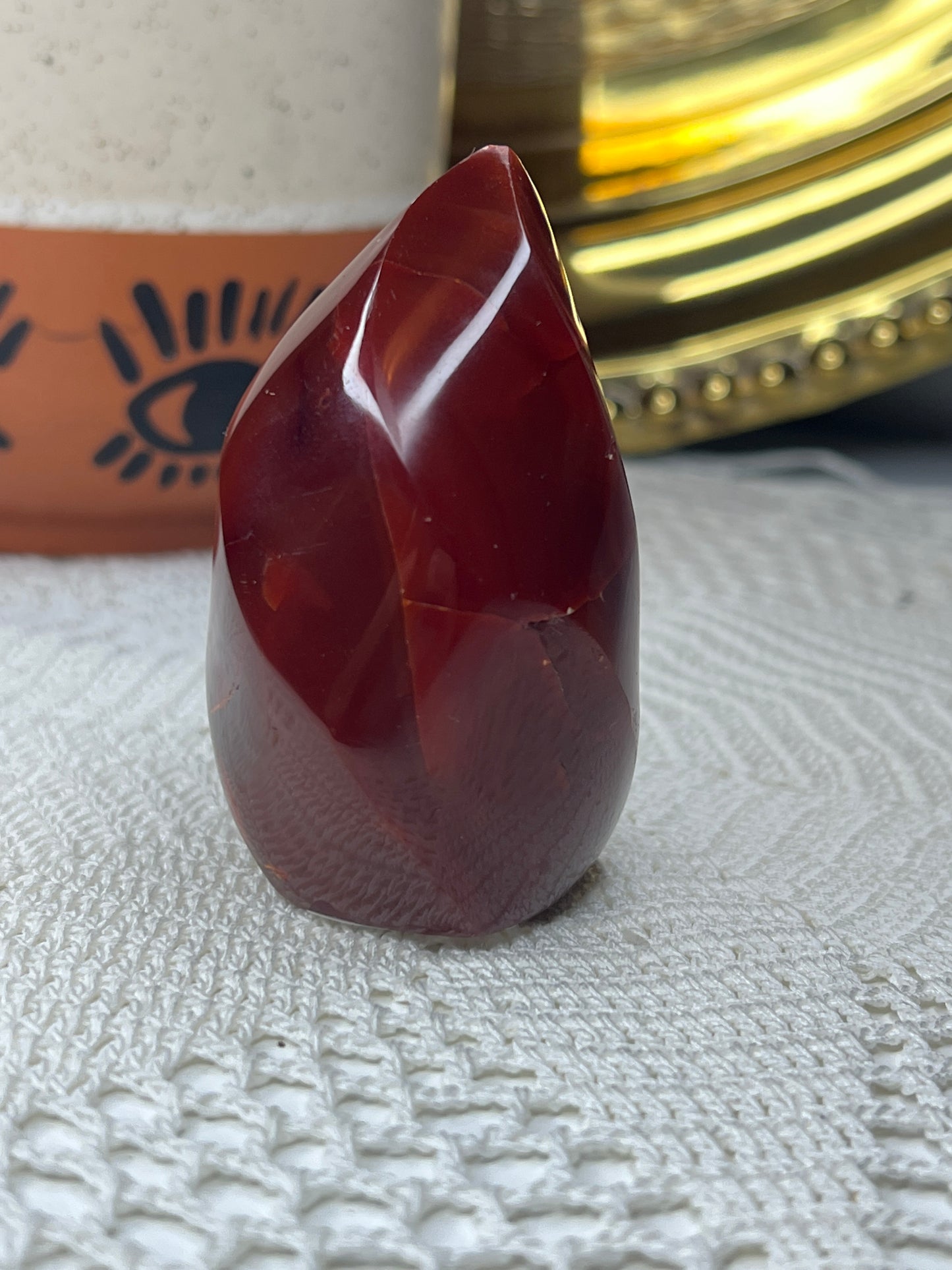 Carnelian Flame - Raven + Sage