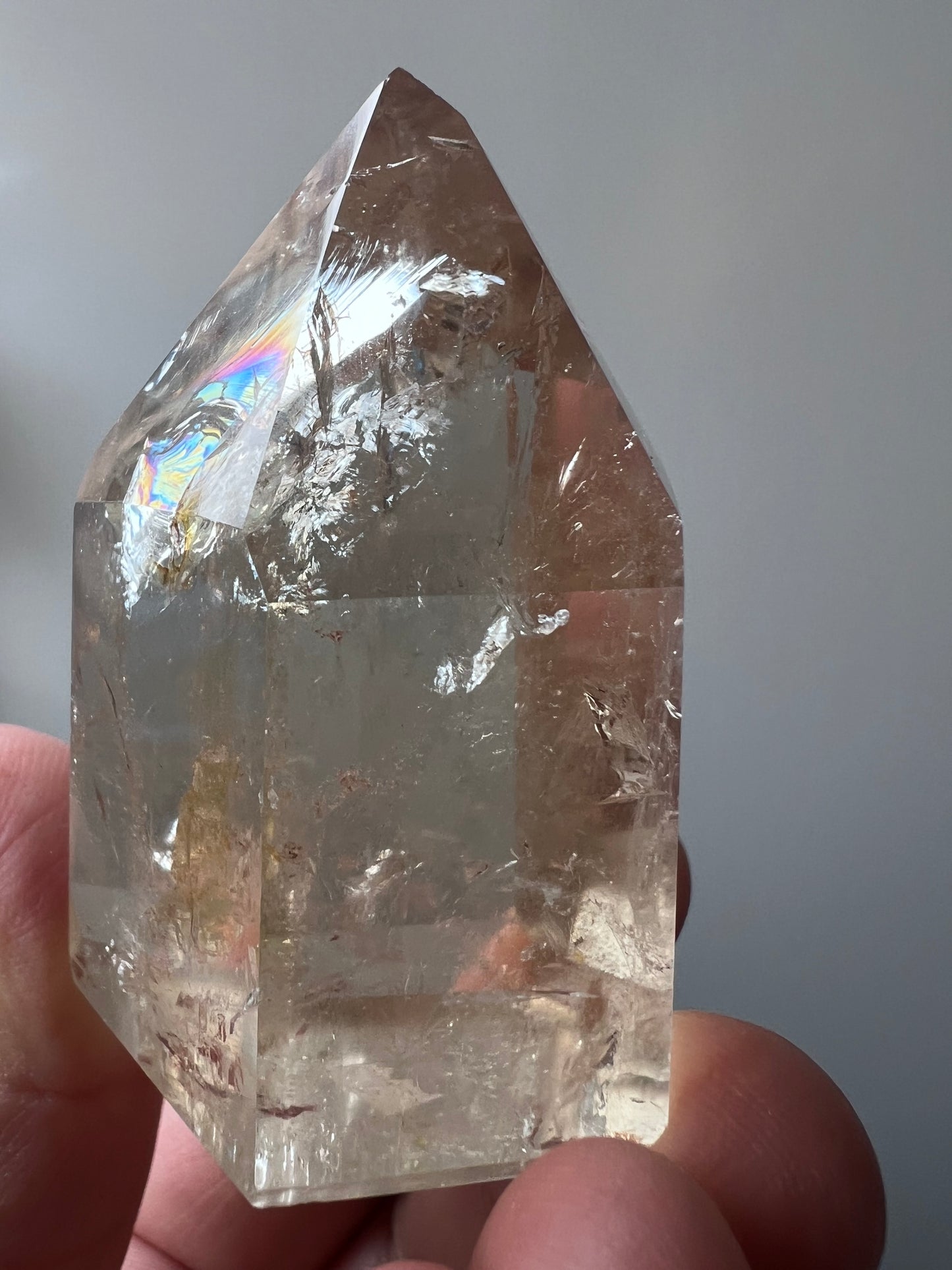 High-Quality Natural Citrine Point - Brazil