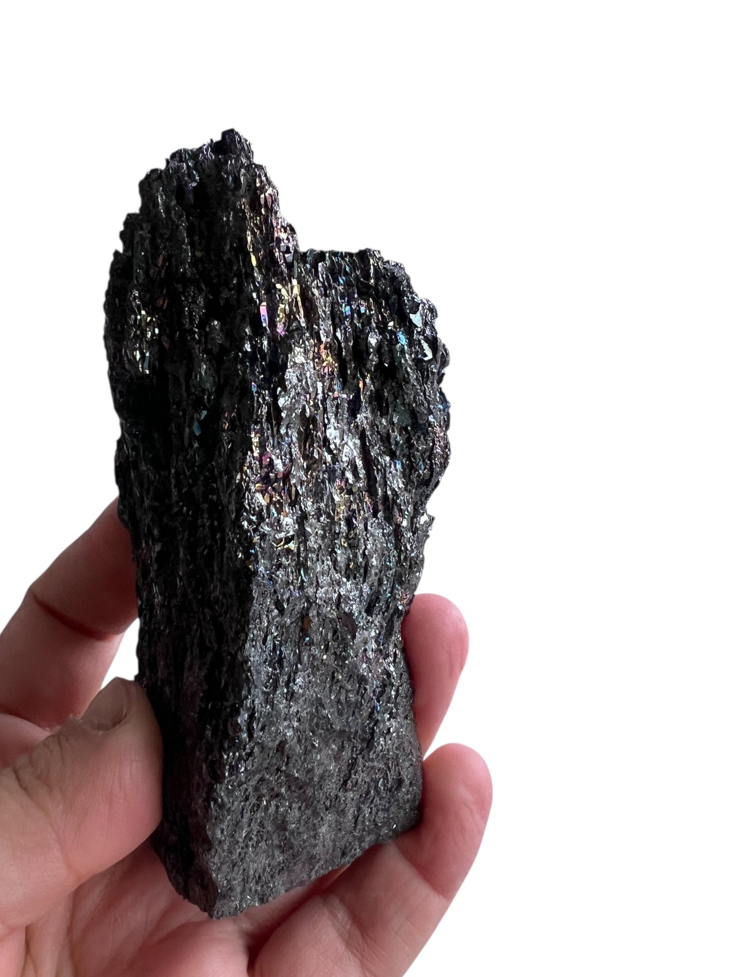 Rainbow Mossianite Specimen - India