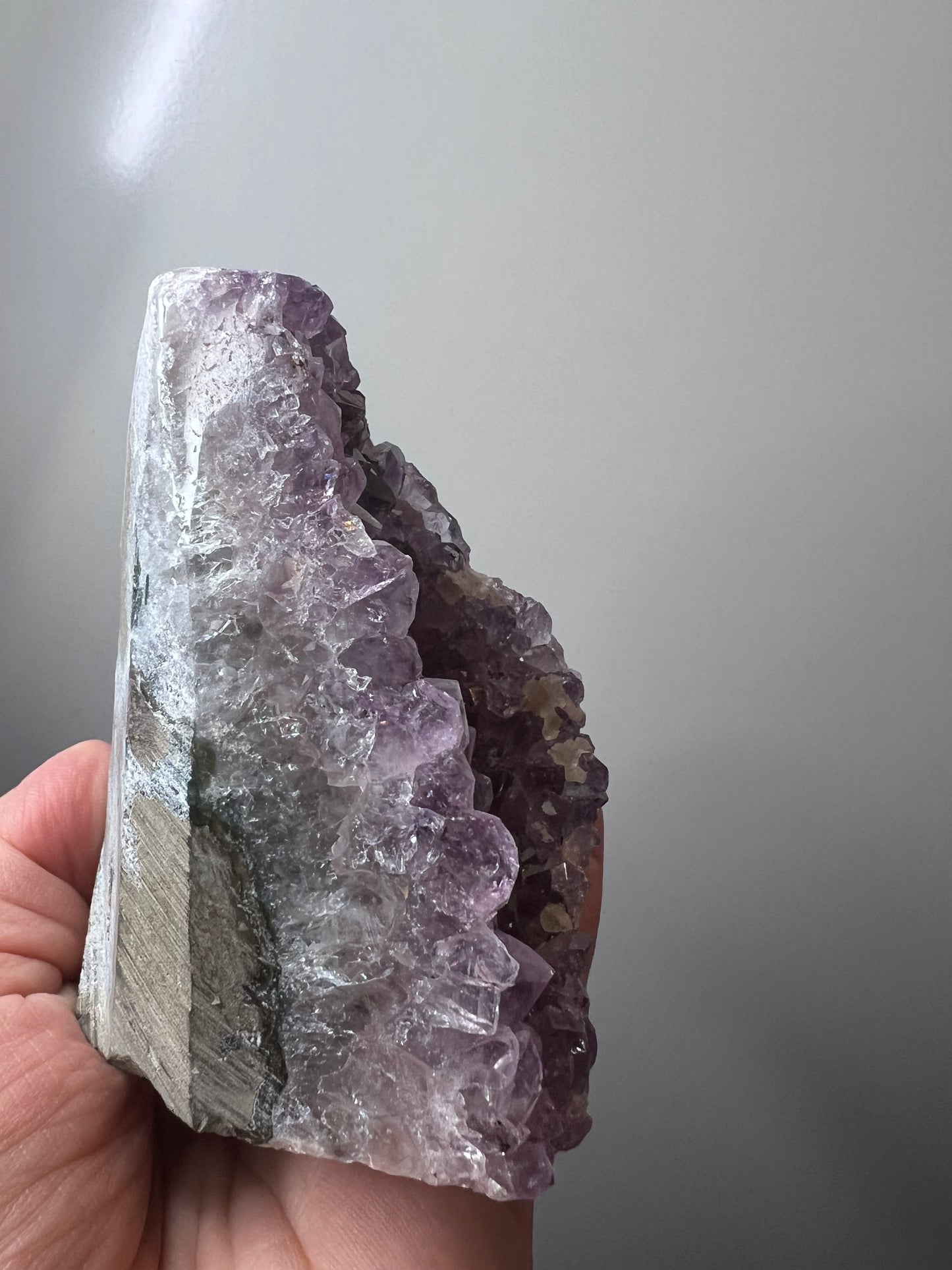 High-Grade Amethyst Stand Up Decorator - Brazil