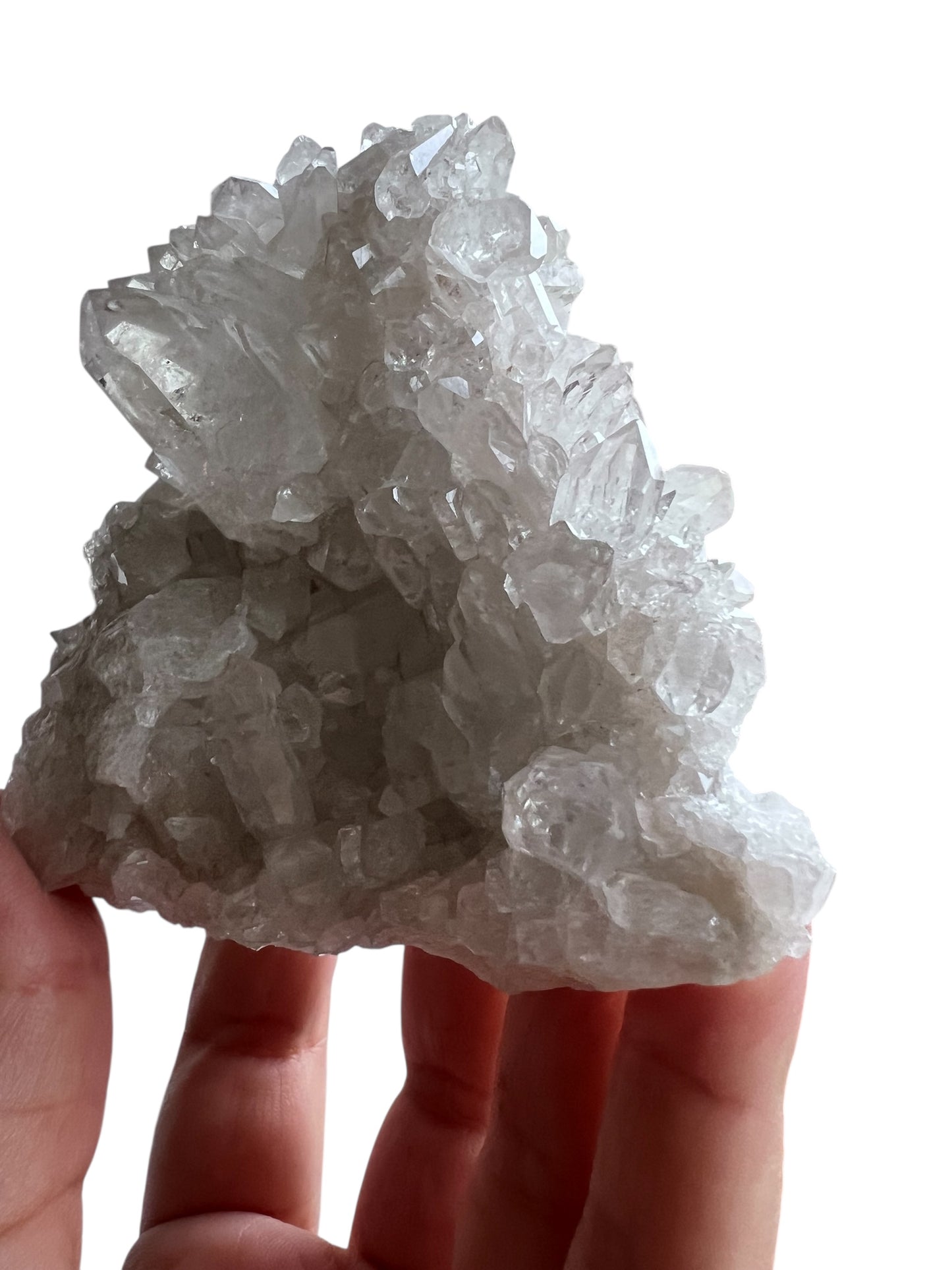 Double-Sided Clear Quartz Cluster - Brazil