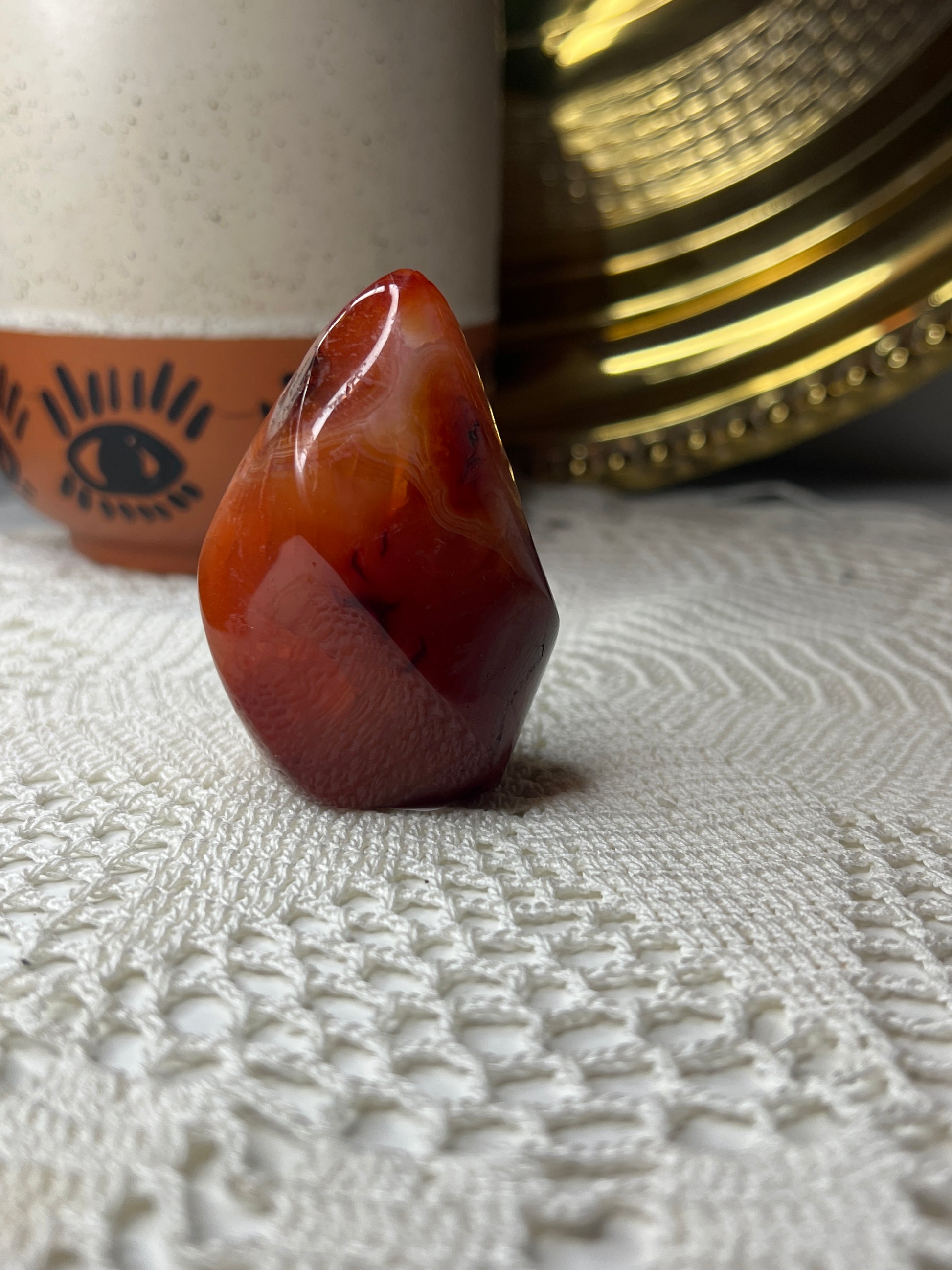 Carnelian Flame - Raven + Sage