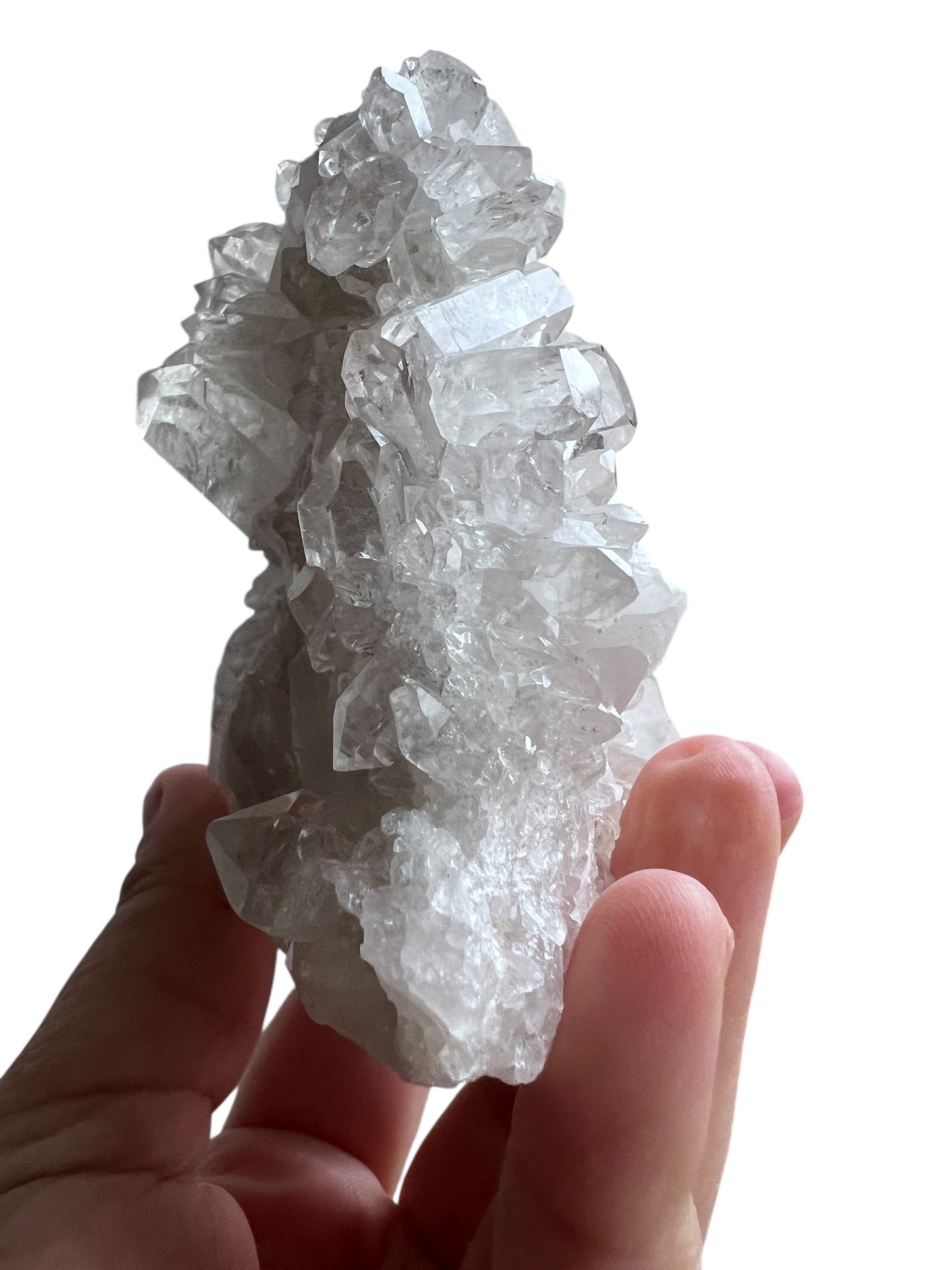 Double-Sided Clear Quartz Cluster - Brazil