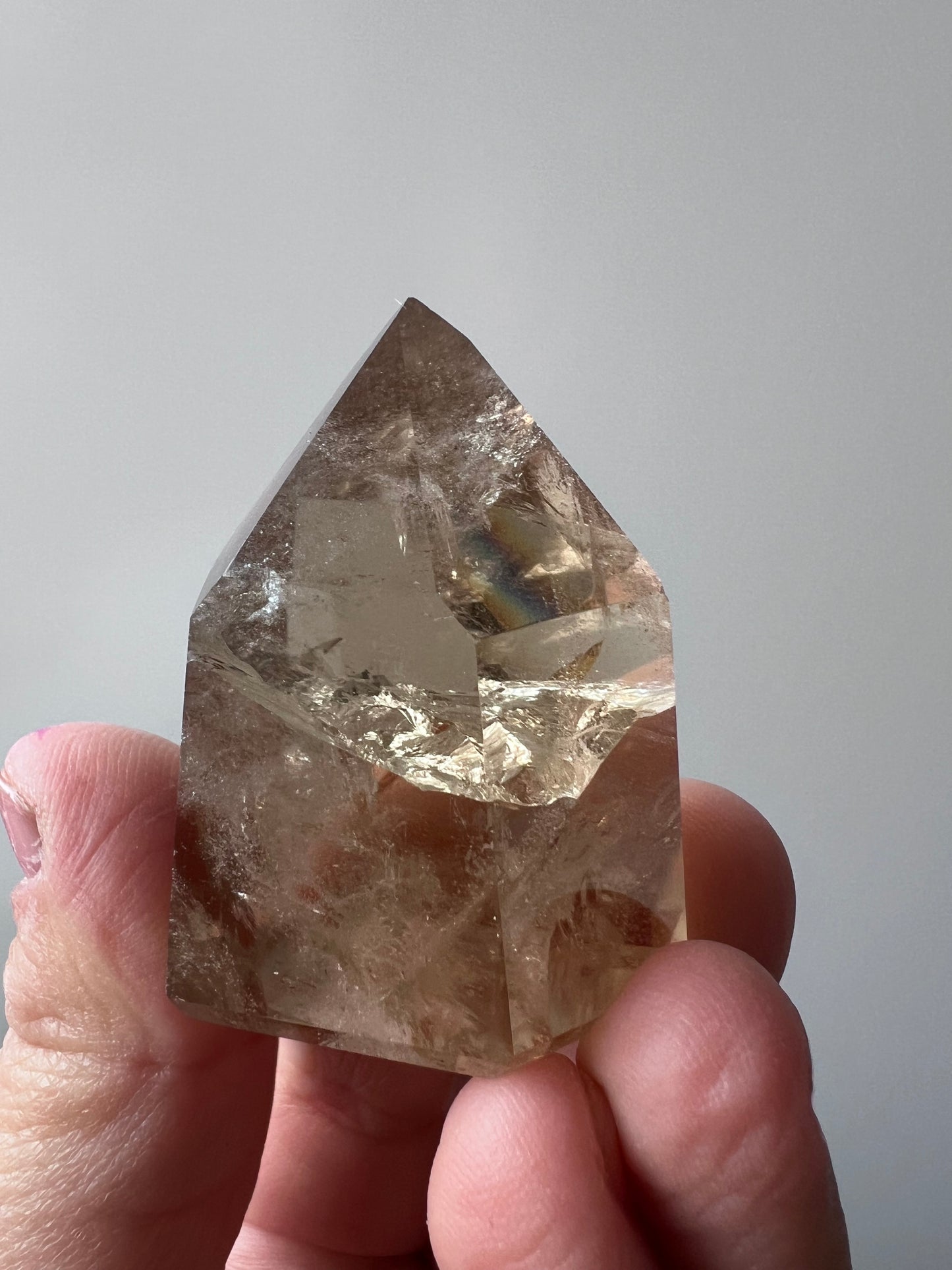 High-Quality Natural Citrine Point - Brazil