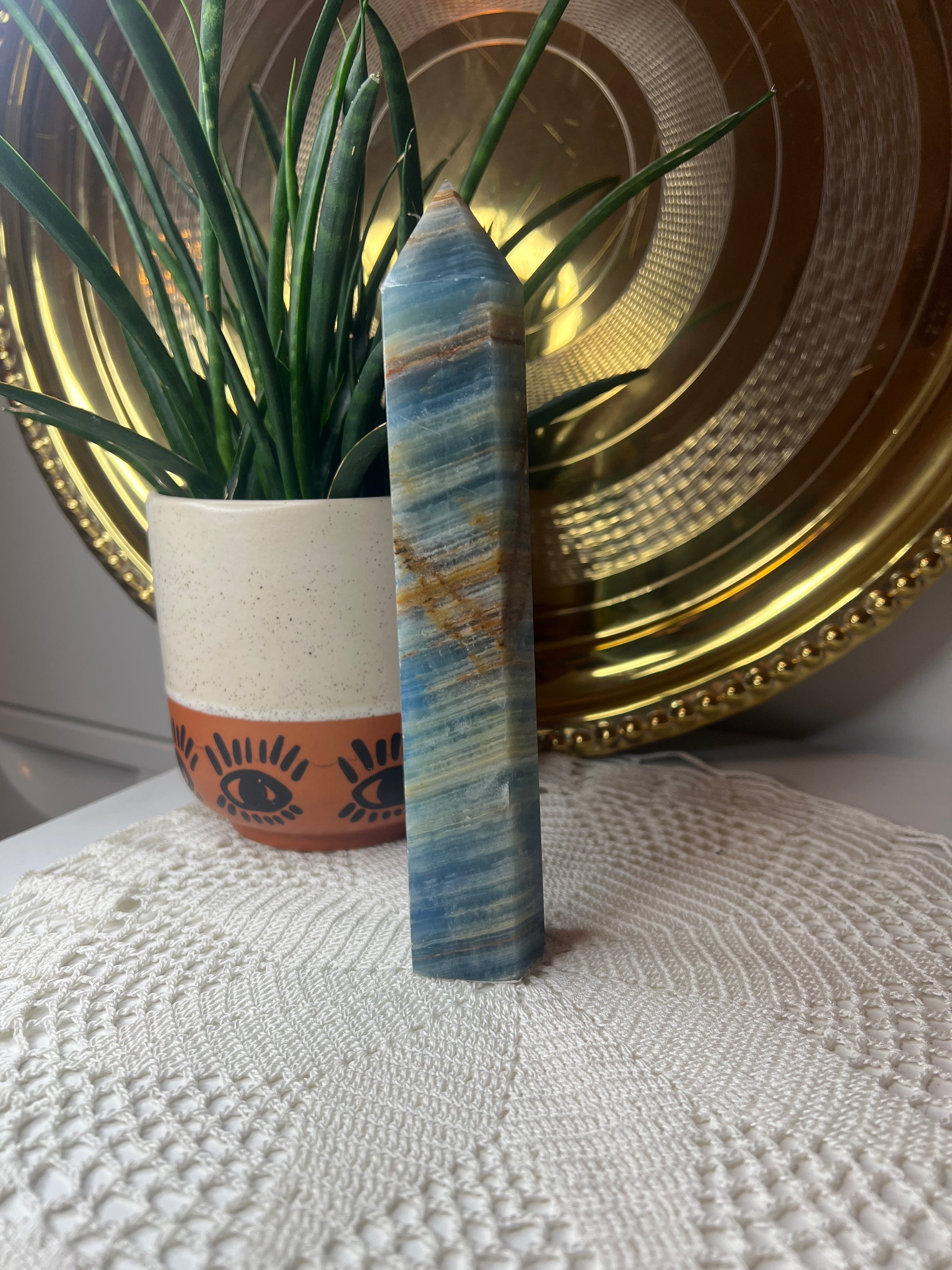 Blue Onyx Tower - Raven + Sage