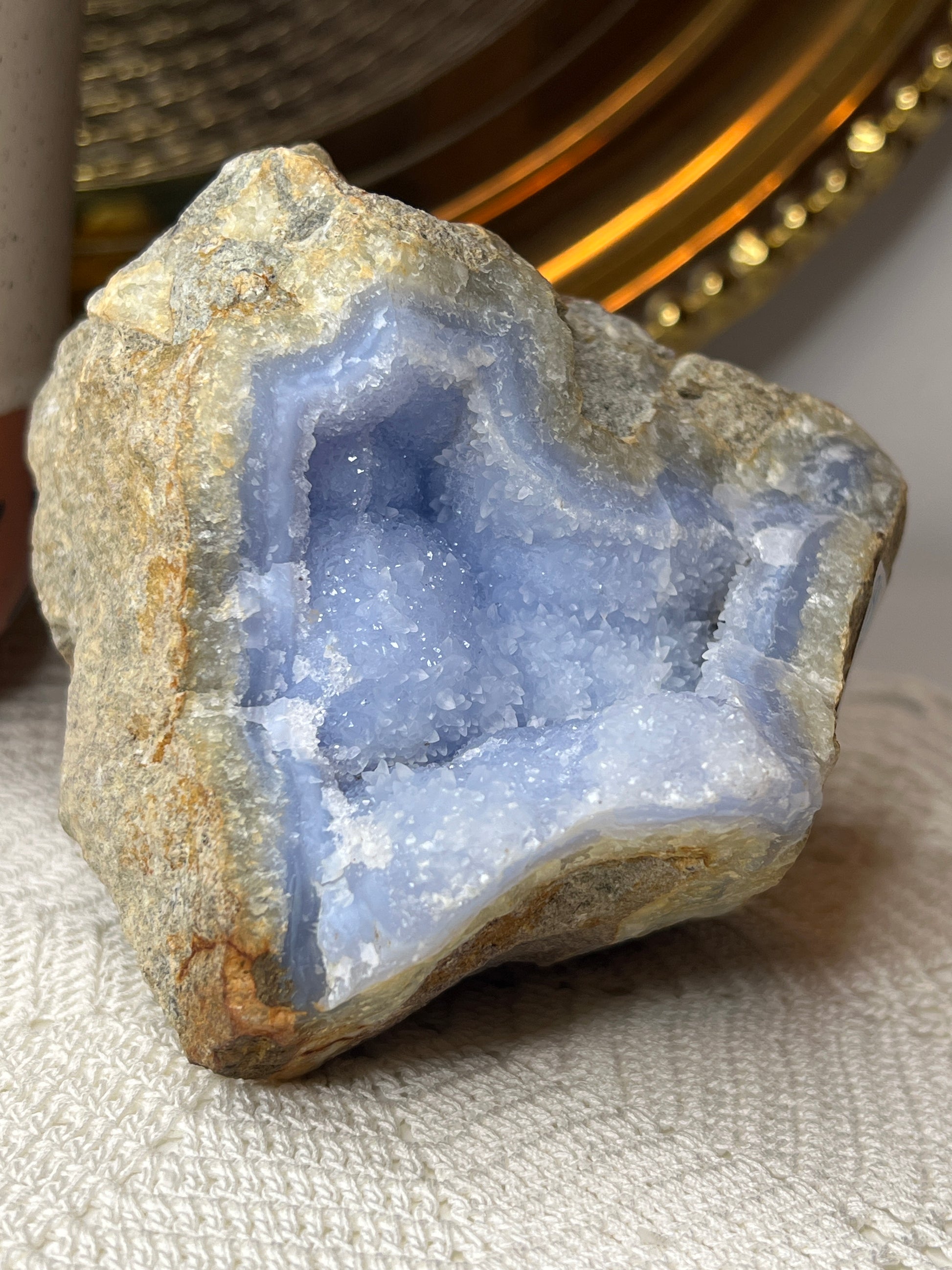 Blue Chalcedony - Raven + Sage