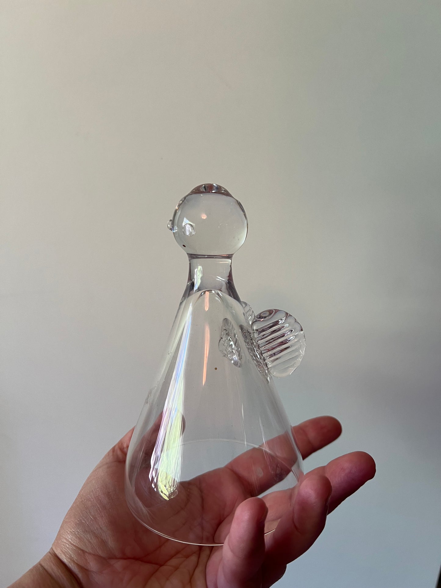 Clear Glass Angel | Protection & Peace Energy Decor