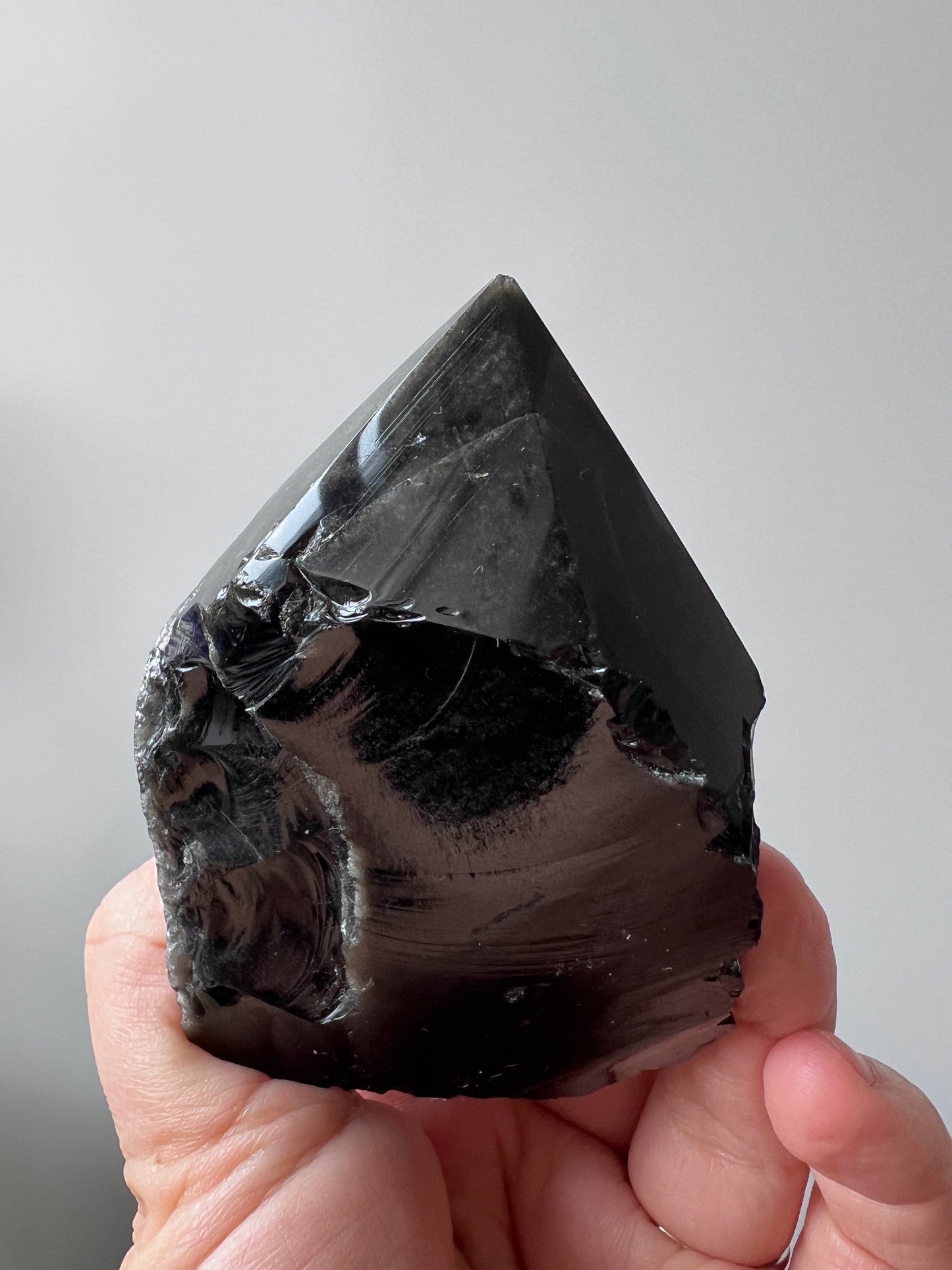 Black Obsidian Polished Point - Mexico