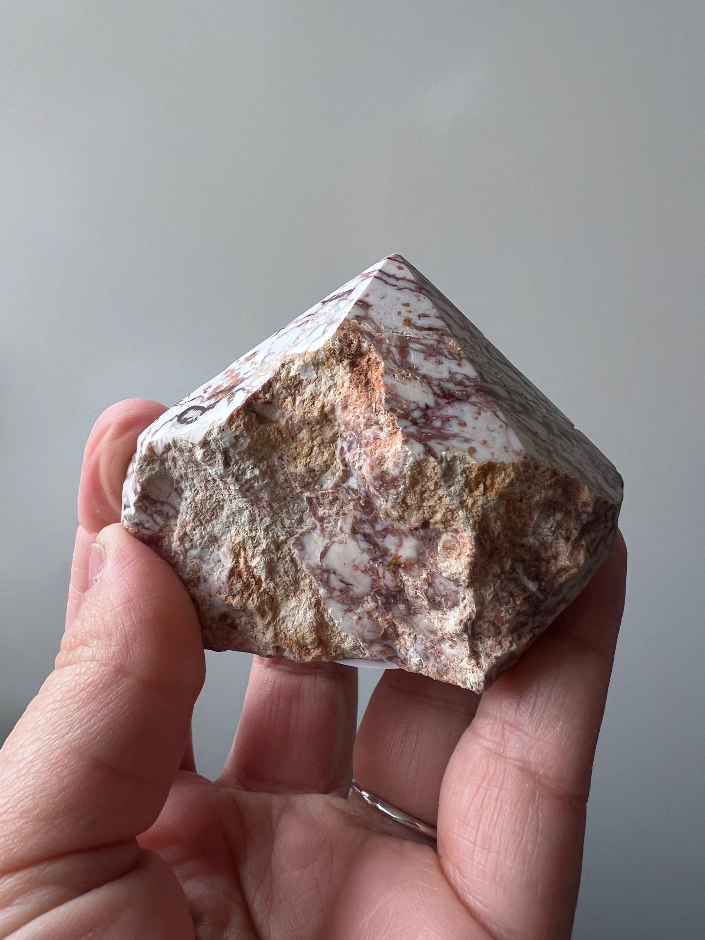 Zebra Jasper Cut-Base Polished Point – South Africa