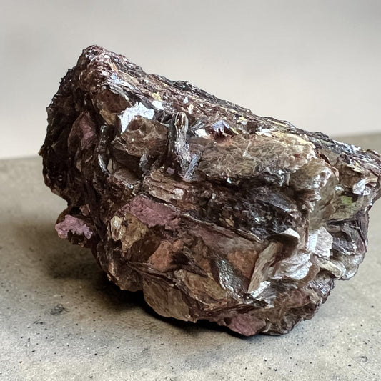 Black Tourmaline with Gold Mica