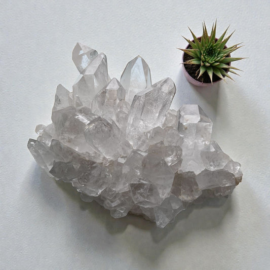 Himalayan Quartz Statement Cluster - Nepal