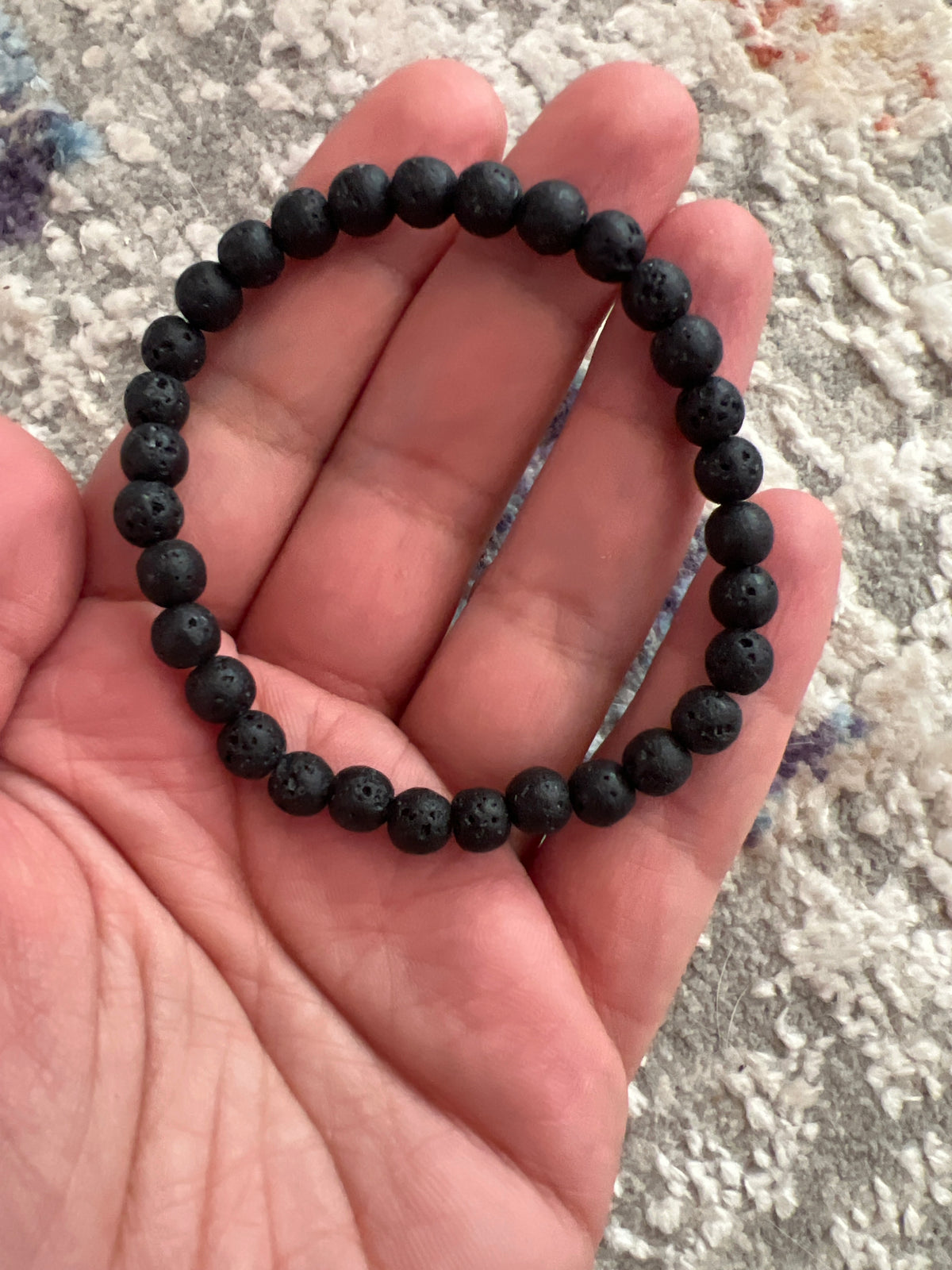 Lava stone bracelet