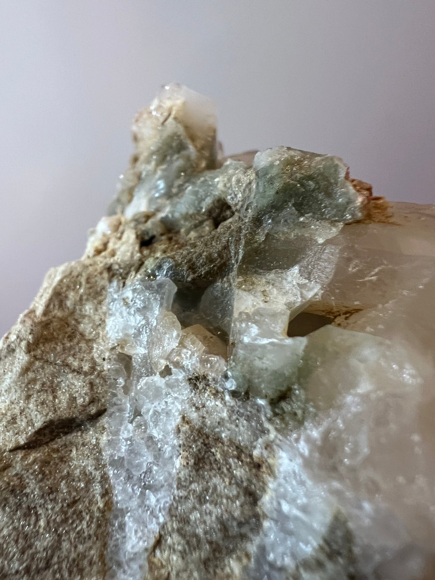 Phantom Chlorite Quartz Cluster on Matrix - Pakistan