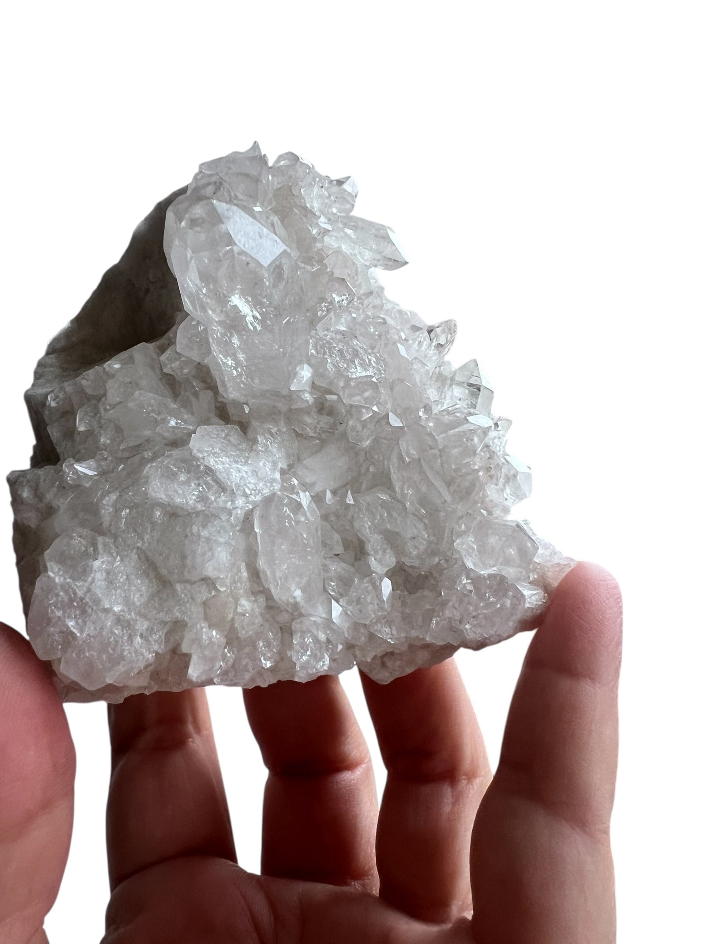 Double-Sided Clear Quartz Cluster - Brazil